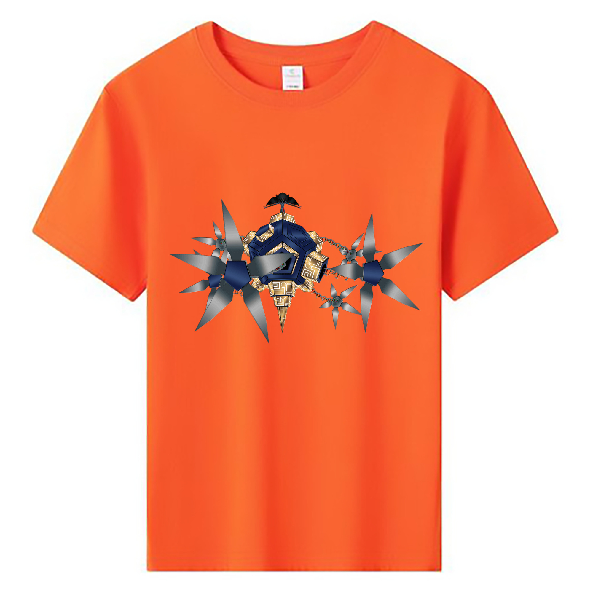 （画像用） Digimon デジタルモンスター/デジモン 綿100％キッズTシャツ（フロントプリント）