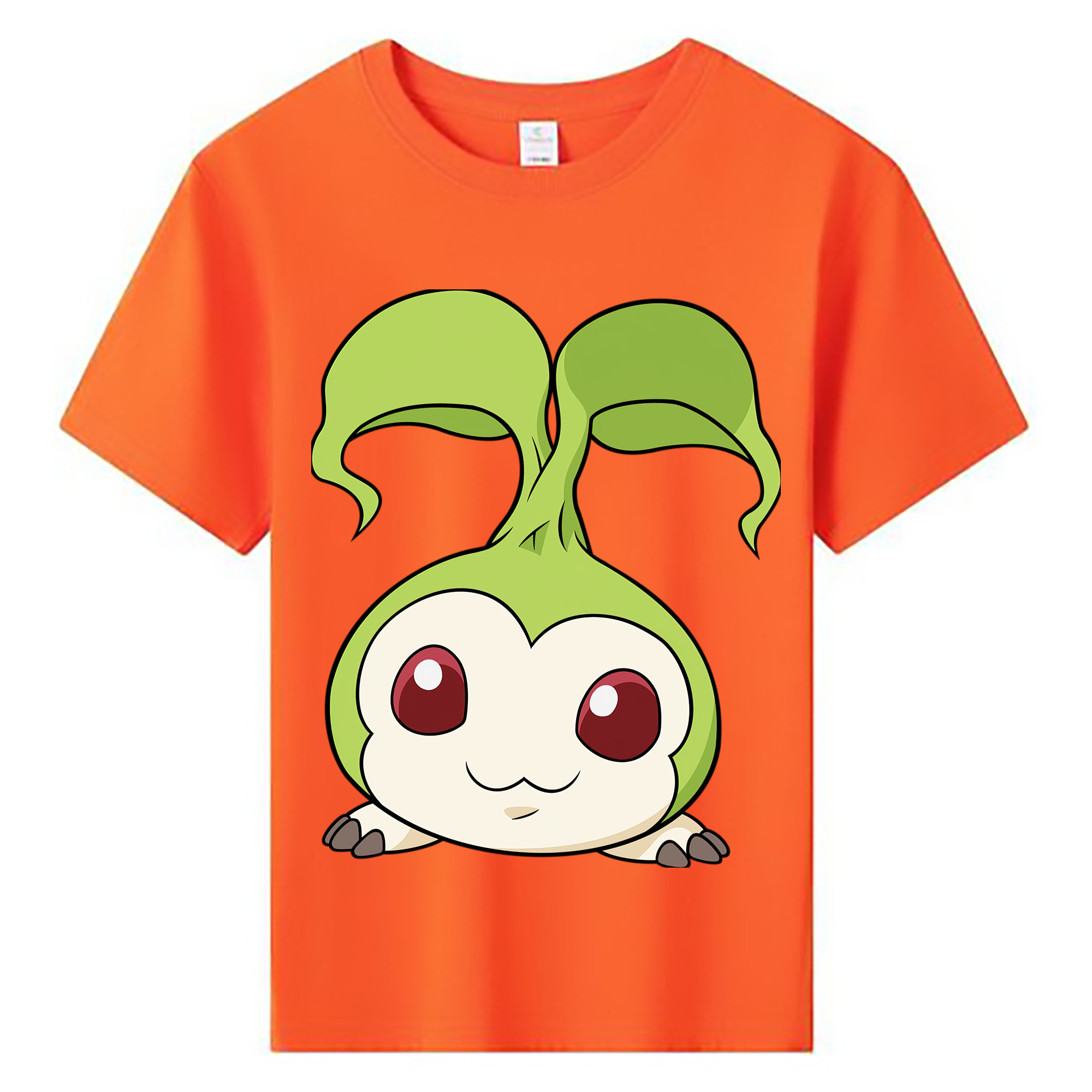 （画像用） Digimon デジタルモンスター/デジモン 綿100％キッズTシャツ（フロントプリント）