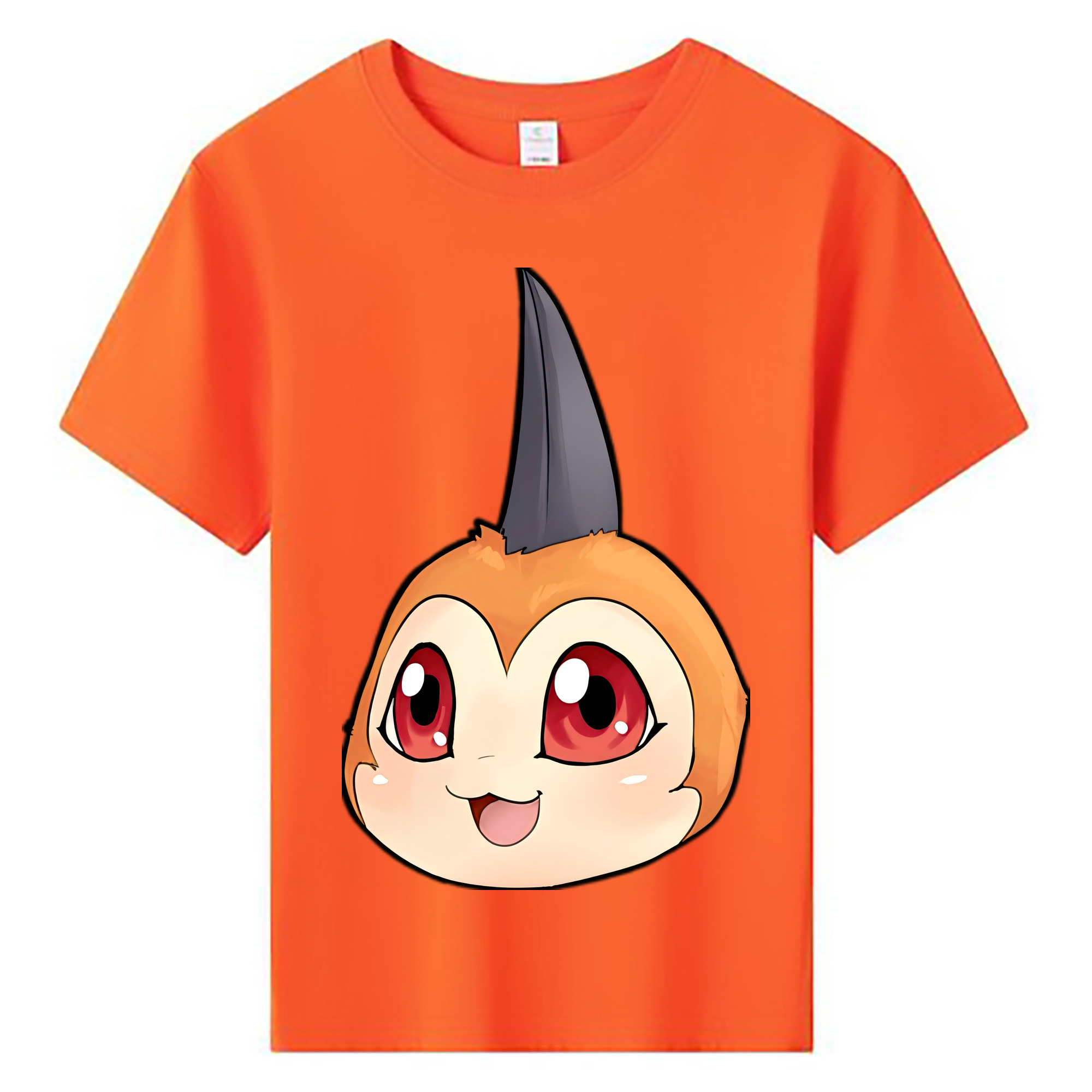 （画像用） Digimon デジタルモンスター/デジモン 綿100％キッズTシャツ（フロントプリント）