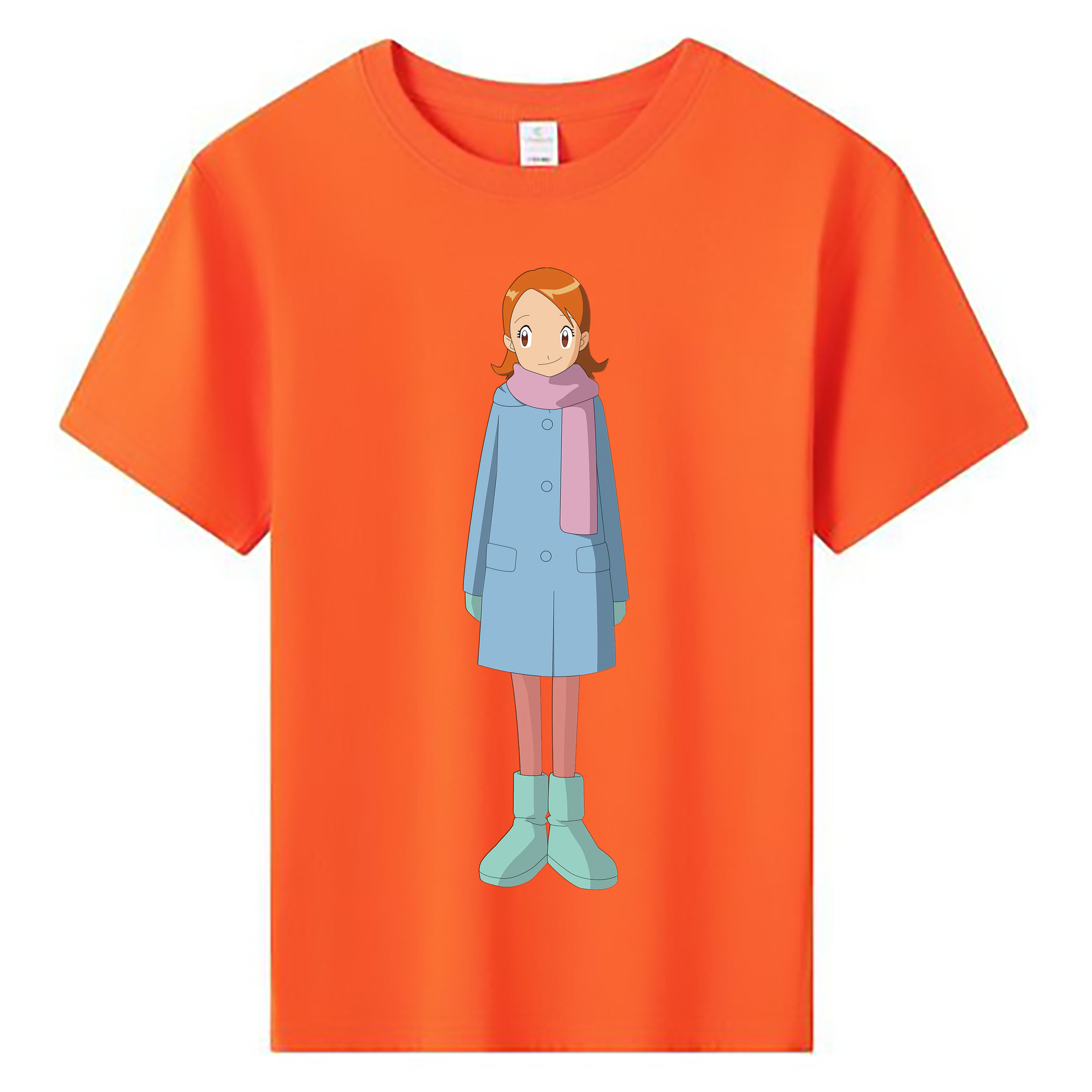（画像用） Digimon デジタルモンスター/デジモン 綿100％キッズTシャツ（フロントプリント）