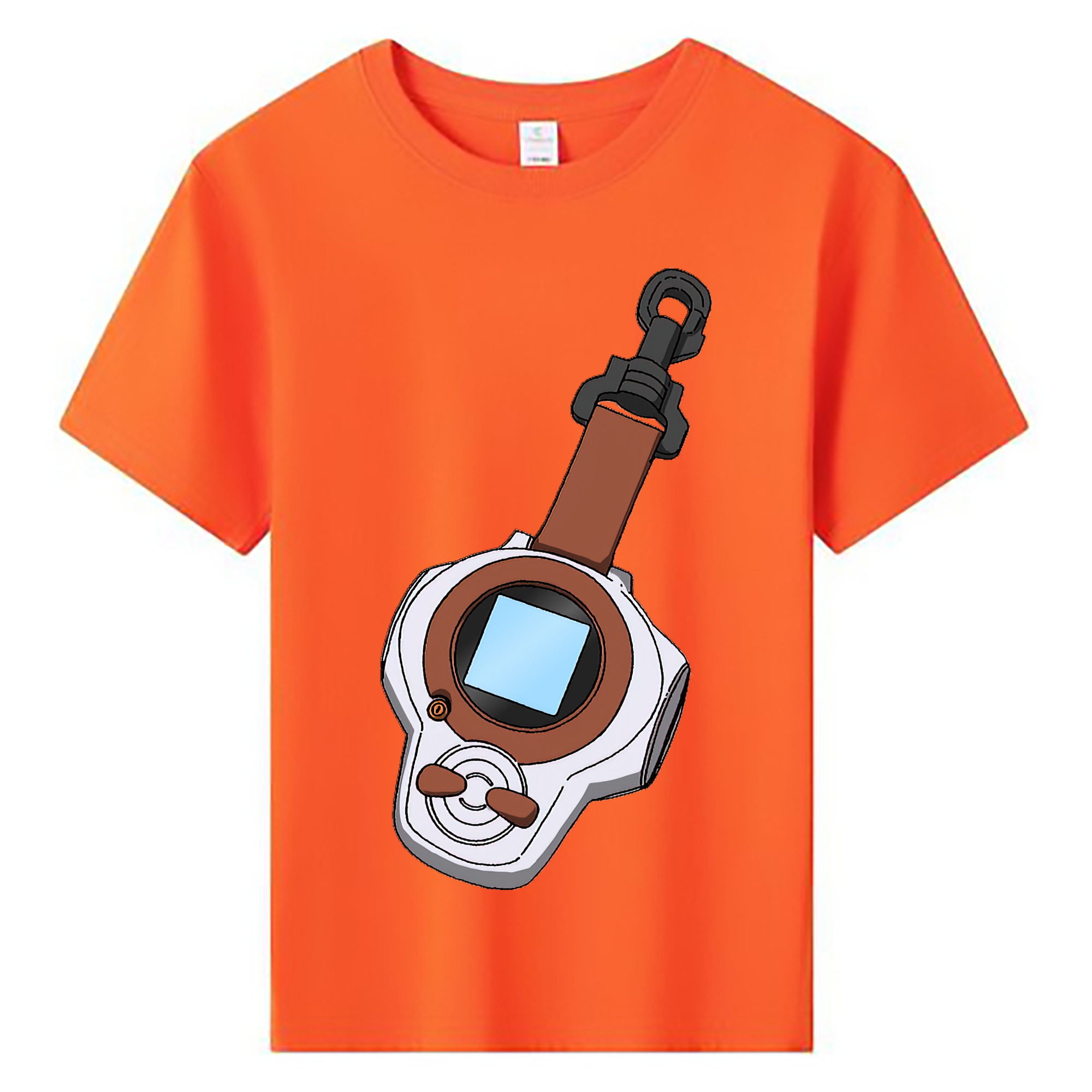 （画像用） Digimon デジタルモンスター/デジモン 綿100％キッズTシャツ（フロントプリント）