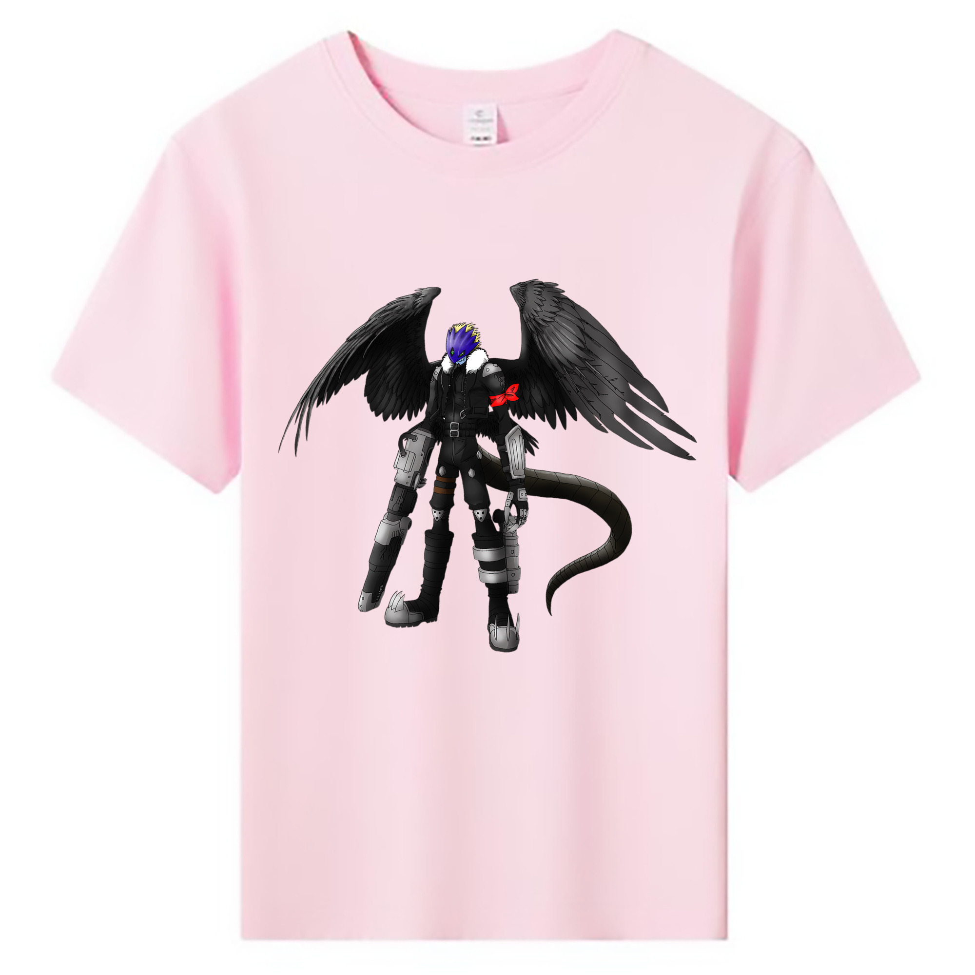 （画像用） Digimon デジタルモンスター/デジモン 綿100％キッズTシャツ（フロントプリント）