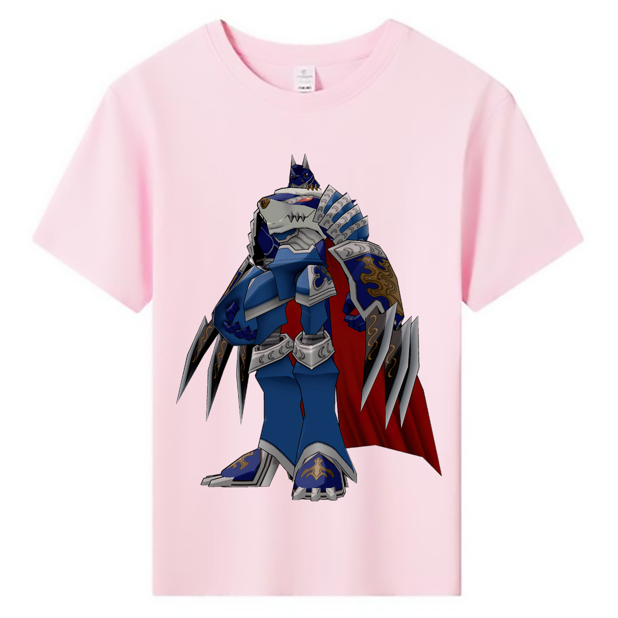 （画像用） Digimon デジタルモンスター/デジモン 綿100％キッズTシャツ（フロントプリント）