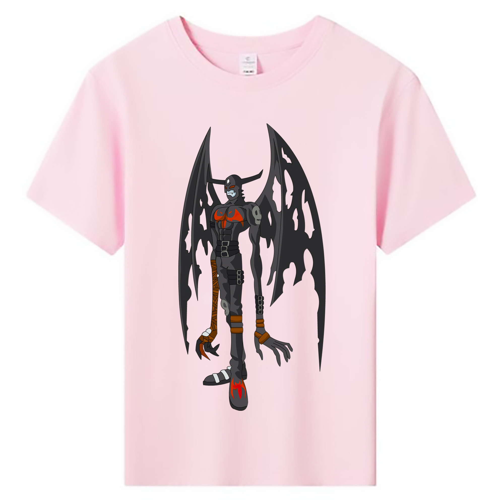 （画像用） Digimon デジタルモンスター/デジモン 綿100％キッズTシャツ（フロントプリント）