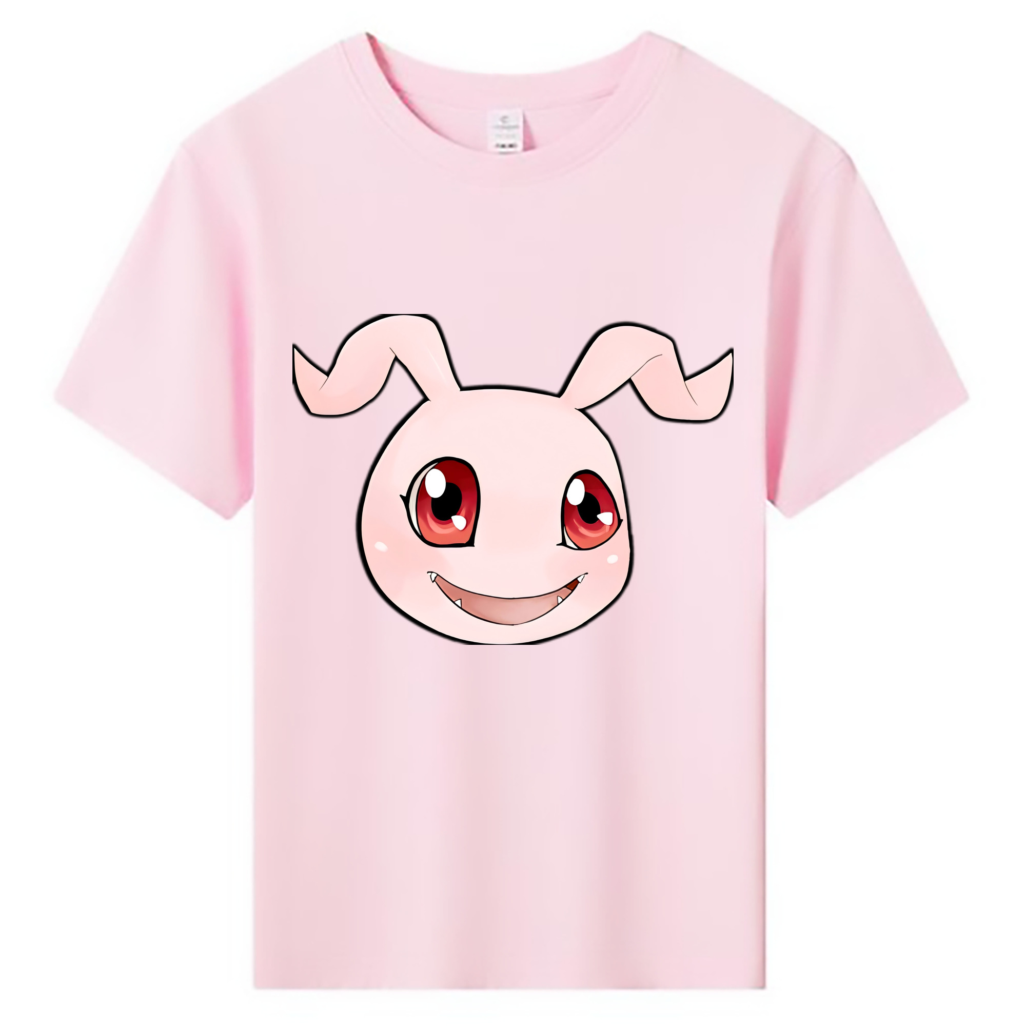 （画像用） Digimon デジタルモンスター/デジモン 綿100％キッズTシャツ（フロントプリント）