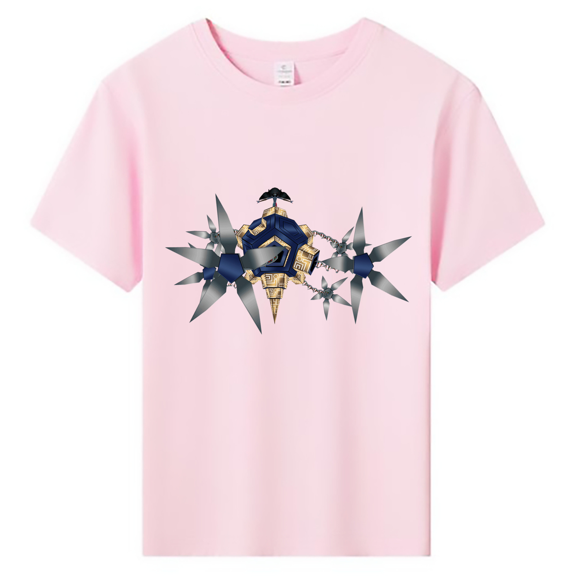 （画像用） Digimon デジタルモンスター/デジモン 綿100％キッズTシャツ（フロントプリント）