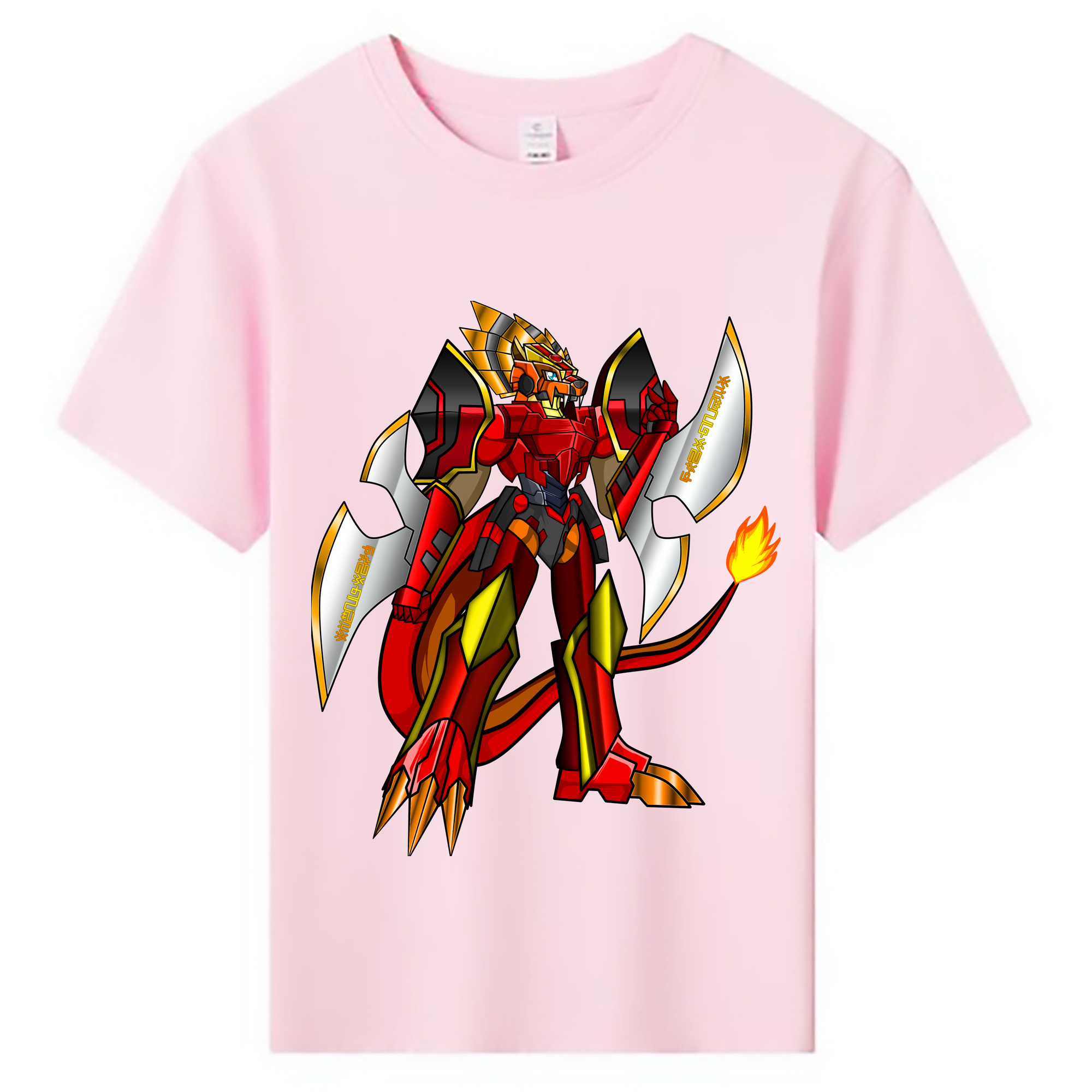 （画像用） Digimon デジタルモンスター/デジモン 綿100％キッズTシャツ（フロントプリント）