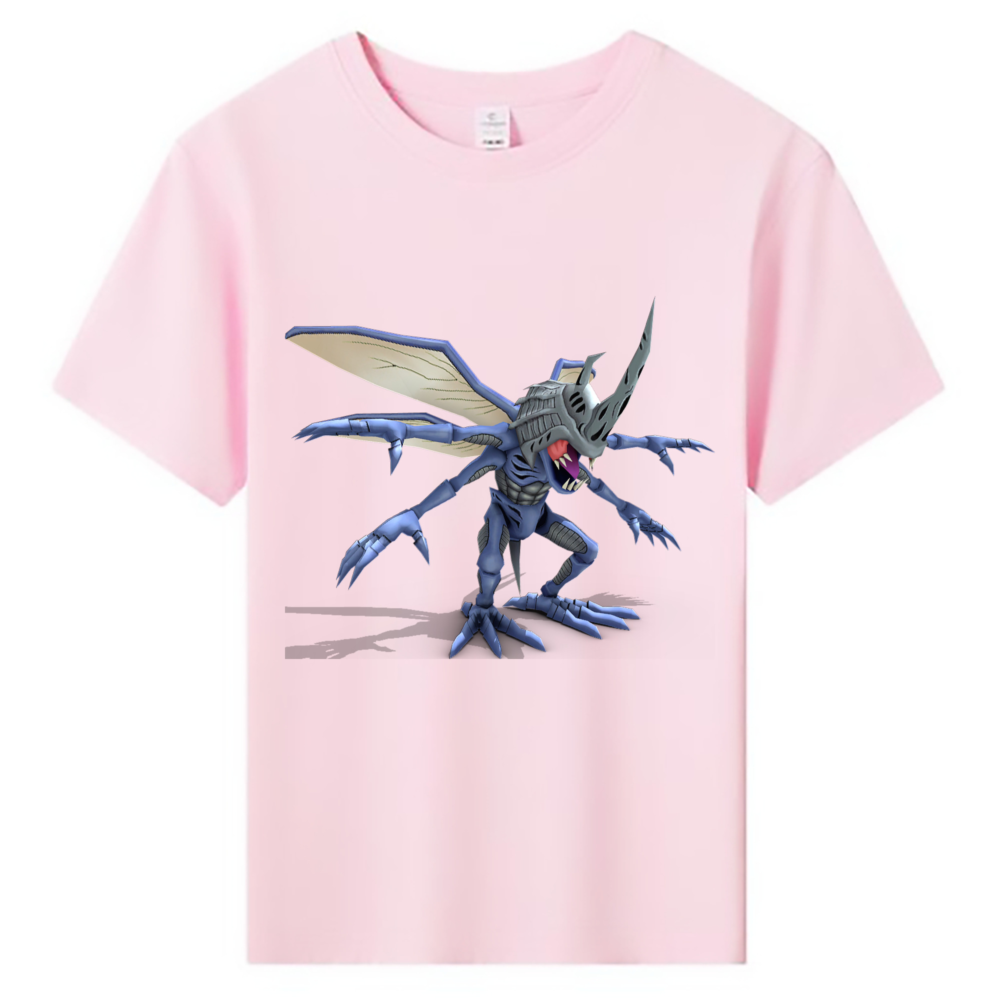 （画像用） Digimon デジタルモンスター/デジモン 綿100％キッズTシャツ（フロントプリント）