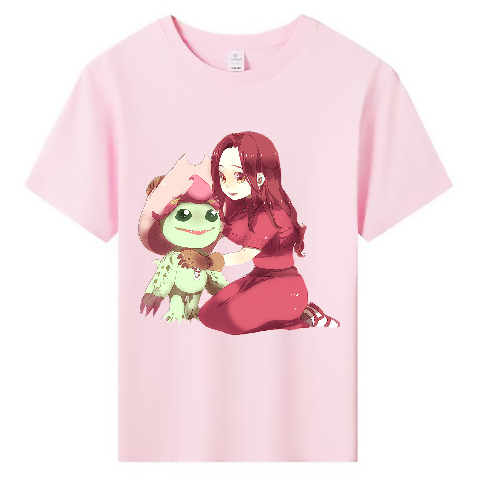 （画像用） Digimon デジタルモンスター/デジモン 綿100％キッズTシャツ（フロントプリント）