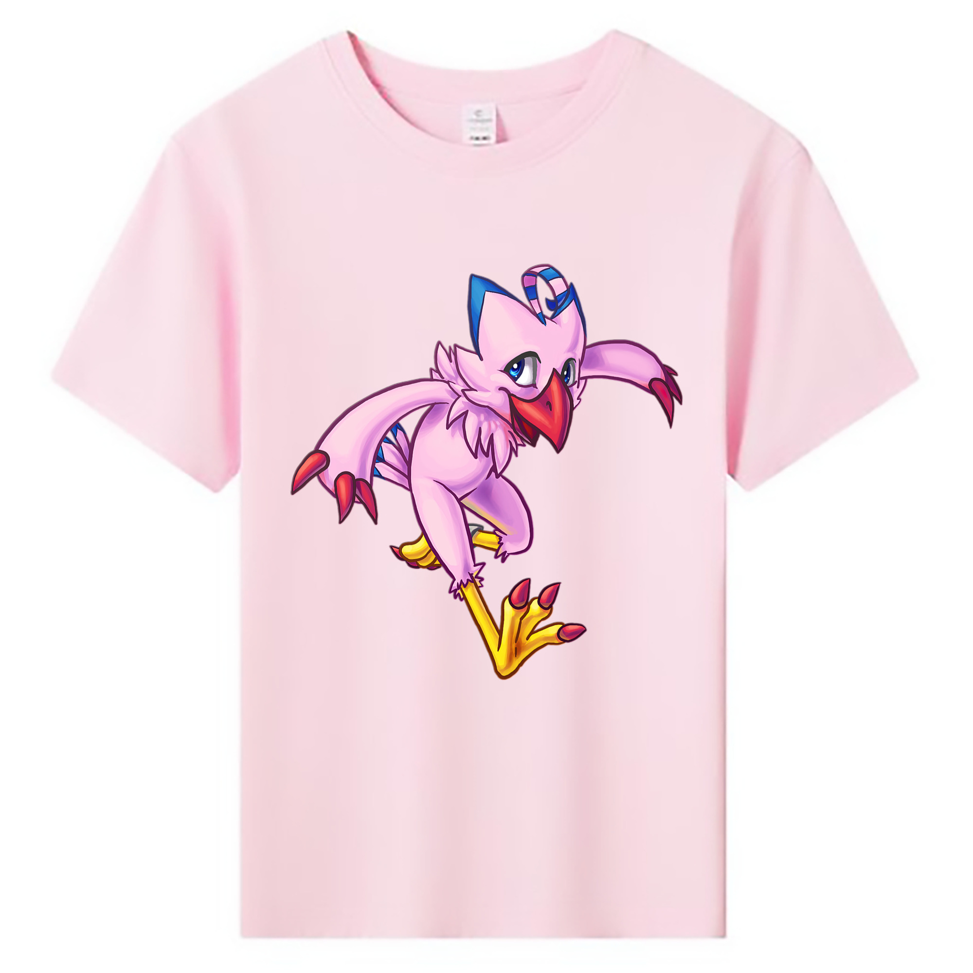 （画像用） Digimon デジタルモンスター/デジモン 綿100％キッズTシャツ（フロントプリント）