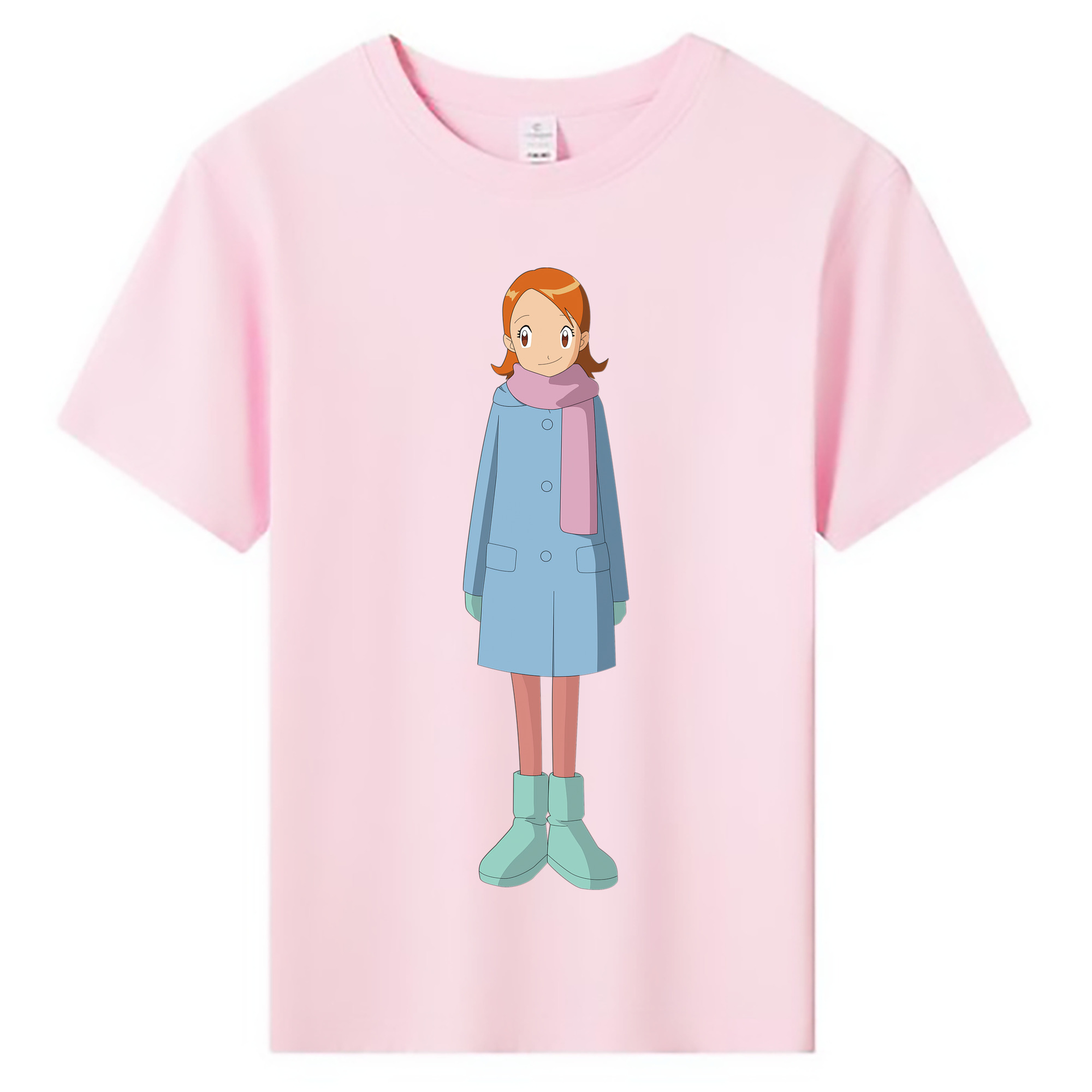 （画像用） Digimon デジタルモンスター/デジモン 綿100％キッズTシャツ（フロントプリント）