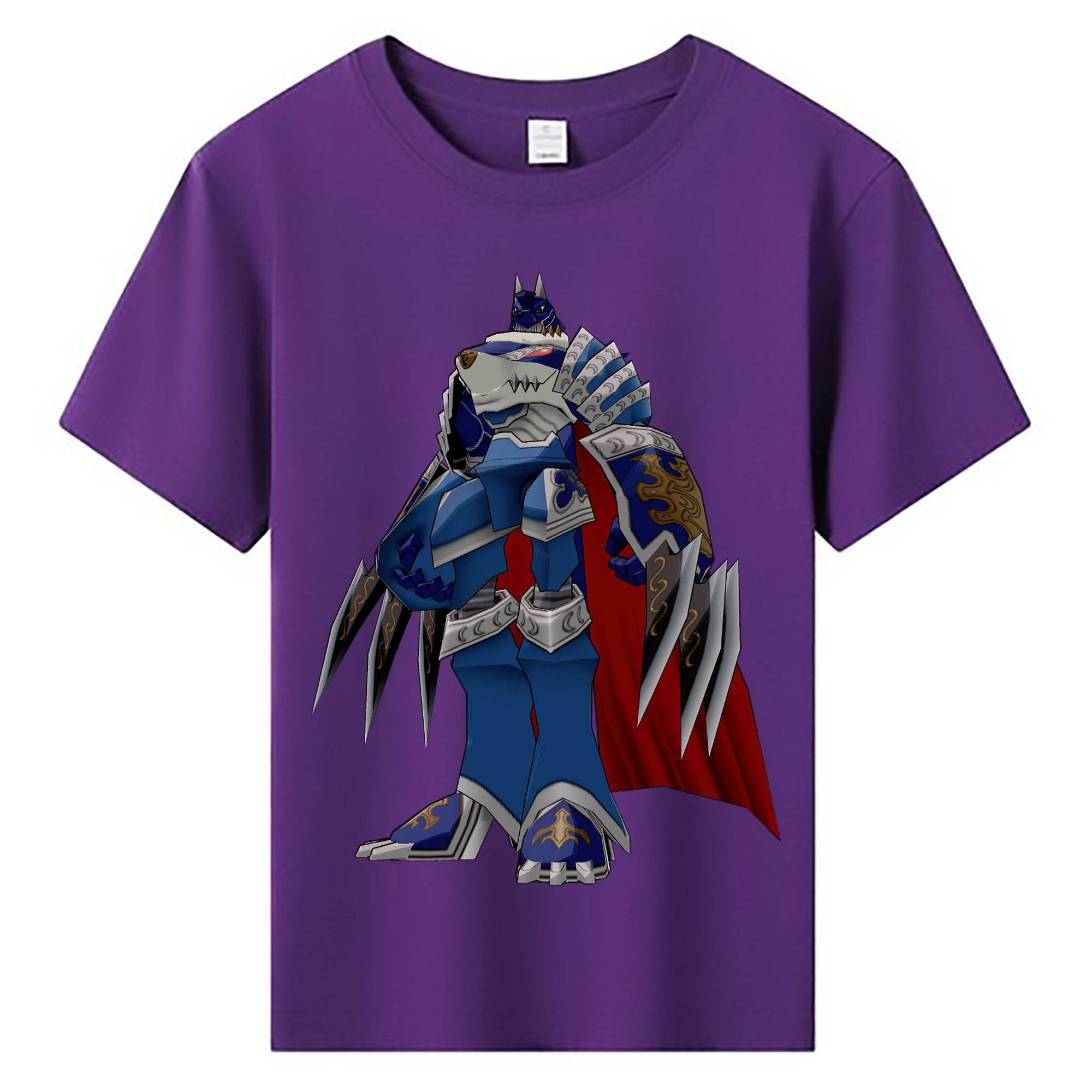 （画像用） Digimon デジタルモンスター/デジモン 綿100％キッズTシャツ（フロントプリント）