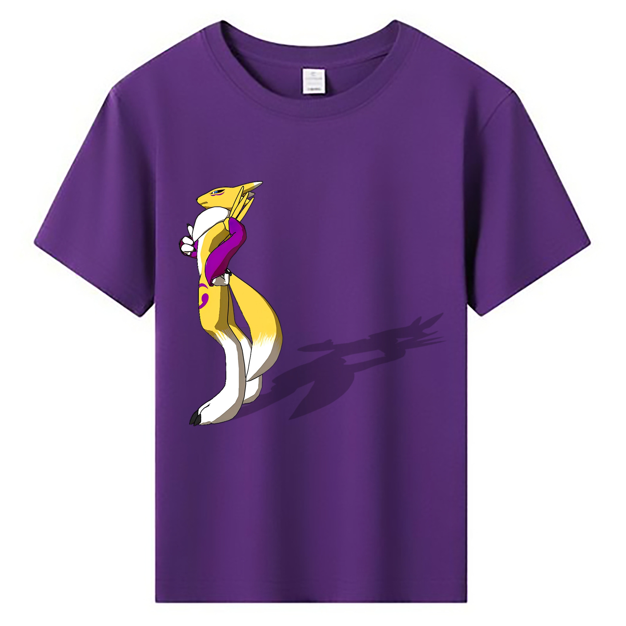 （画像用） Digimon デジタルモンスター/デジモン 綿100％キッズTシャツ（フロントプリント）