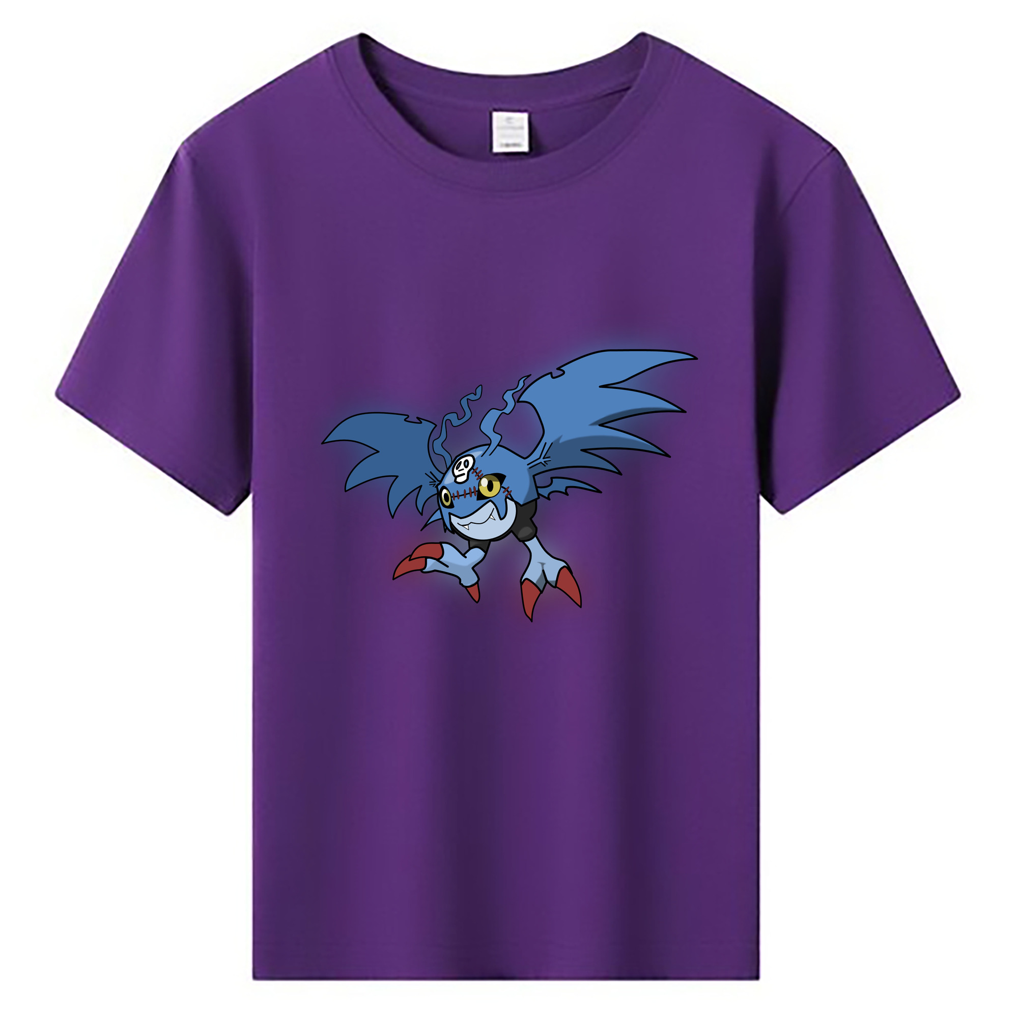 （画像用） Digimon デジタルモンスター/デジモン 綿100％キッズTシャツ（フロントプリント）