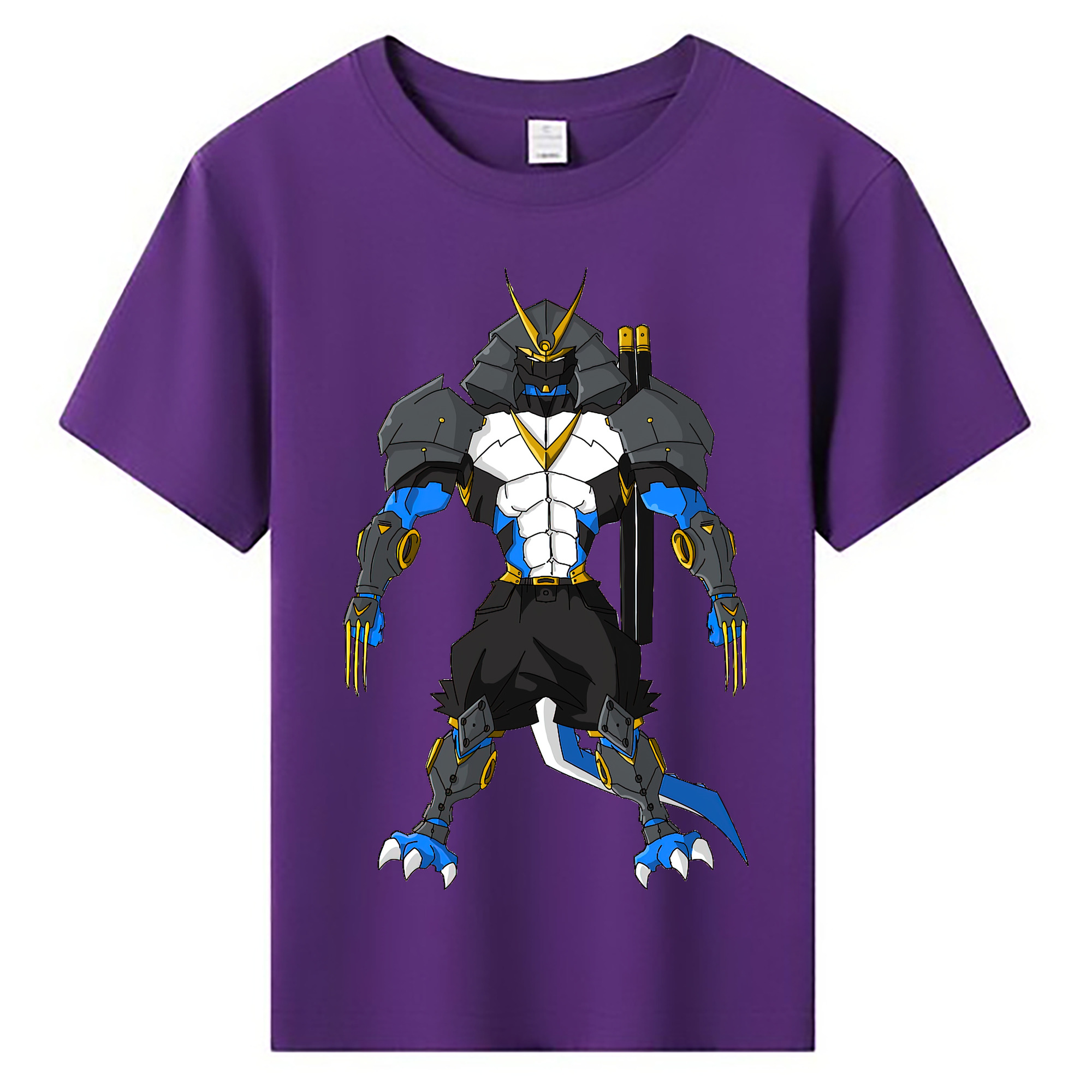 （画像用） Digimon デジタルモンスター/デジモン 綿100％キッズTシャツ（フロントプリント）