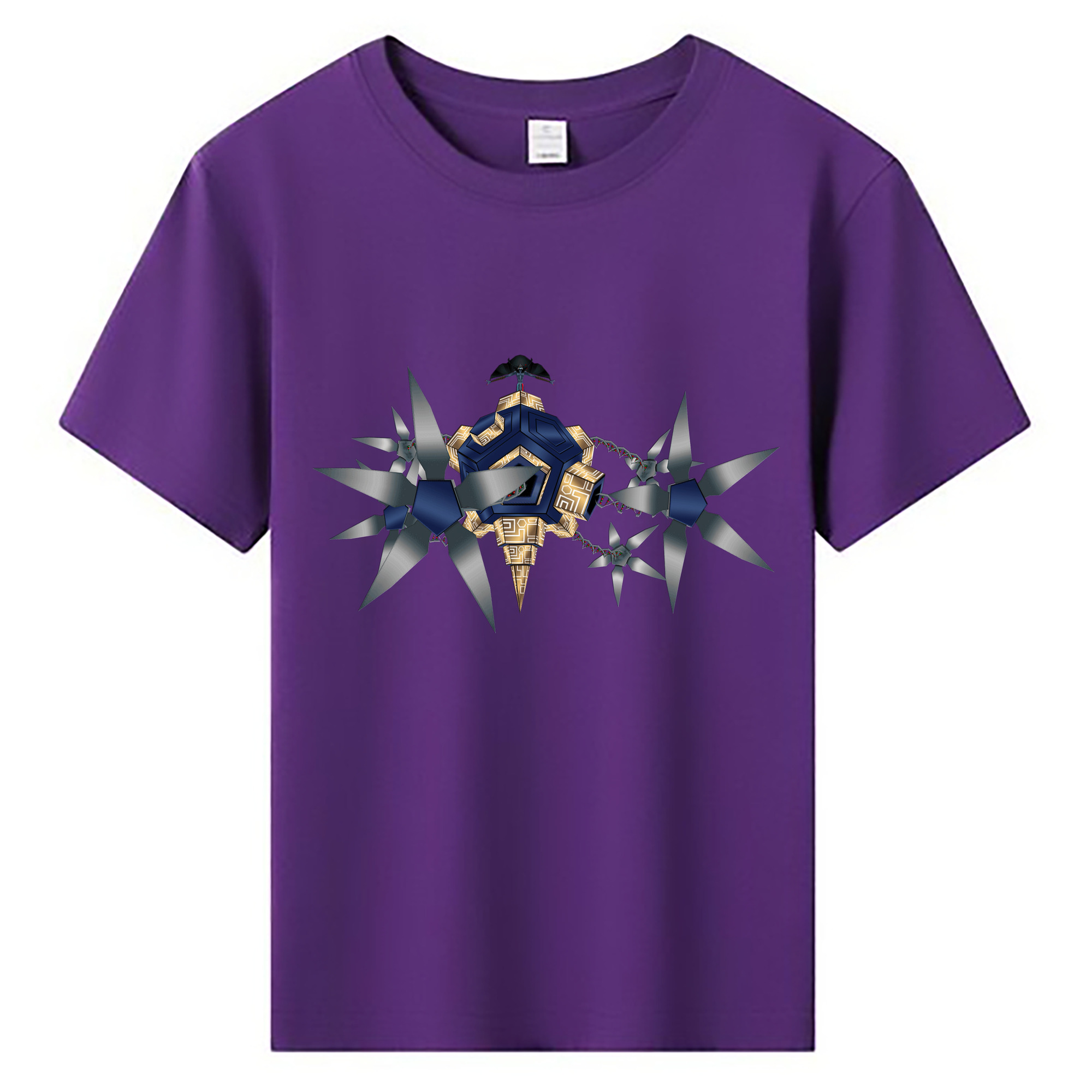 （画像用） Digimon デジタルモンスター/デジモン 綿100％キッズTシャツ（フロントプリント）