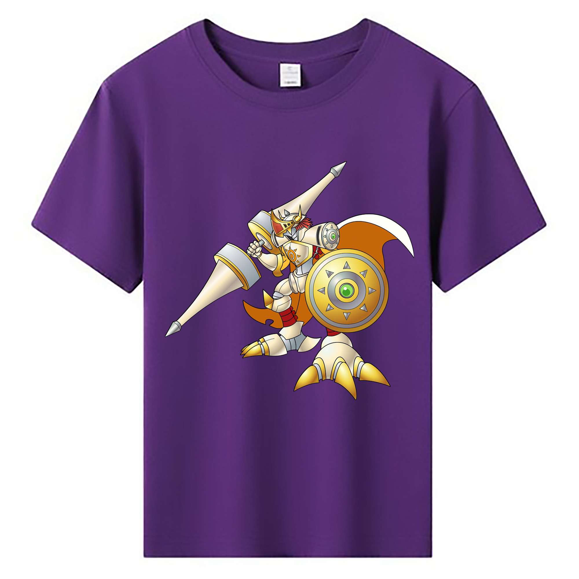 （画像用） Digimon デジタルモンスター/デジモン 綿100％キッズTシャツ（フロントプリント）