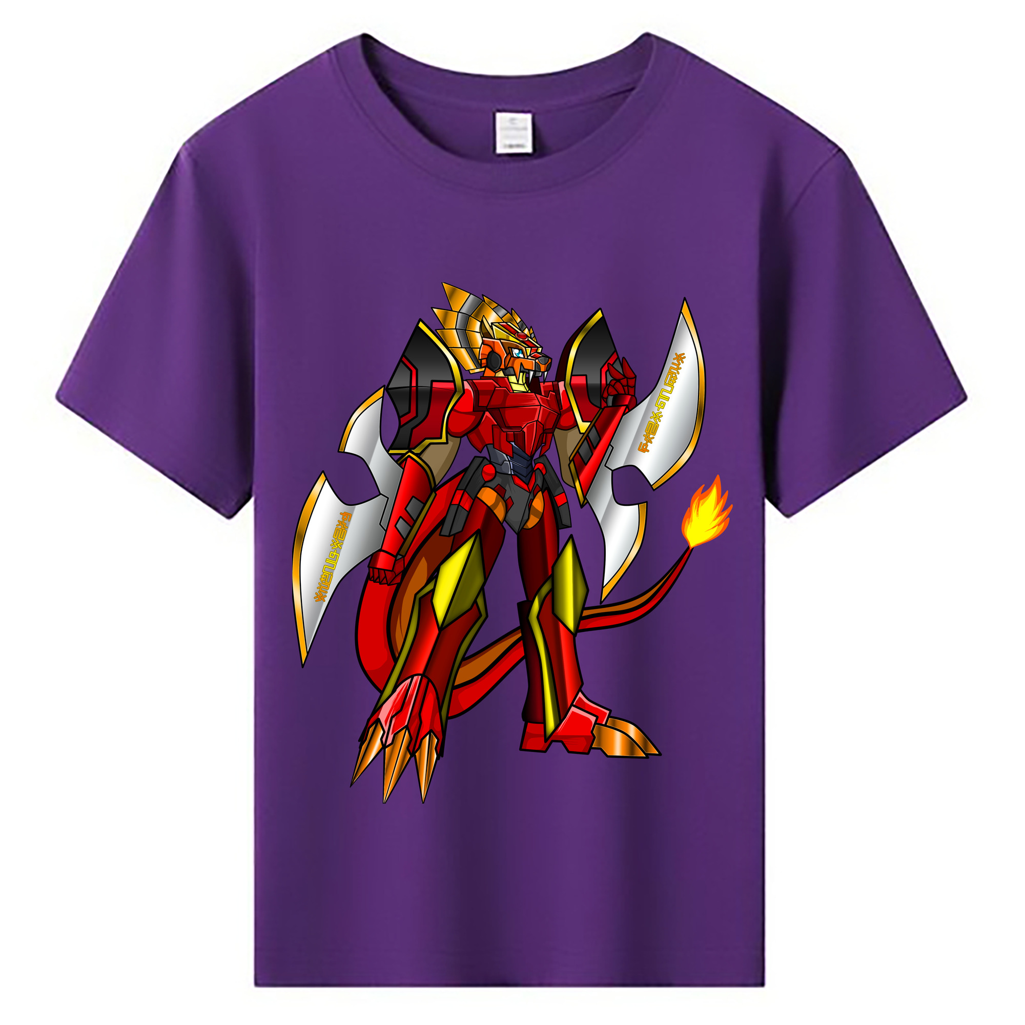 （画像用） Digimon デジタルモンスター/デジモン 綿100％キッズTシャツ（フロントプリント）