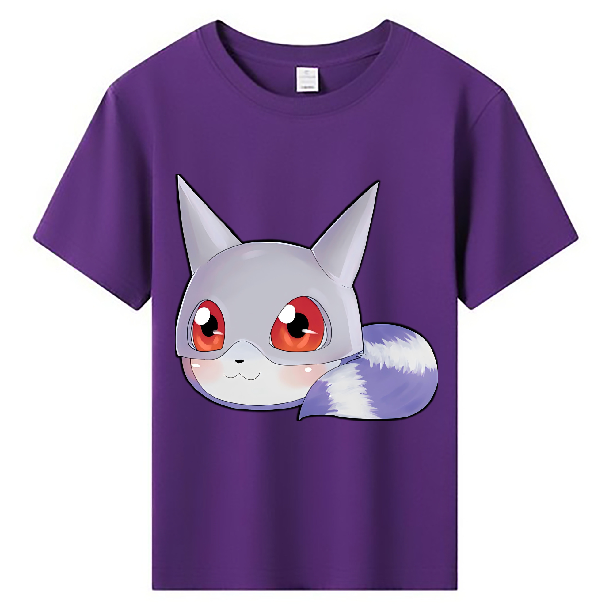 （画像用） Digimon デジタルモンスター/デジモン 綿100％キッズTシャツ（フロントプリント）