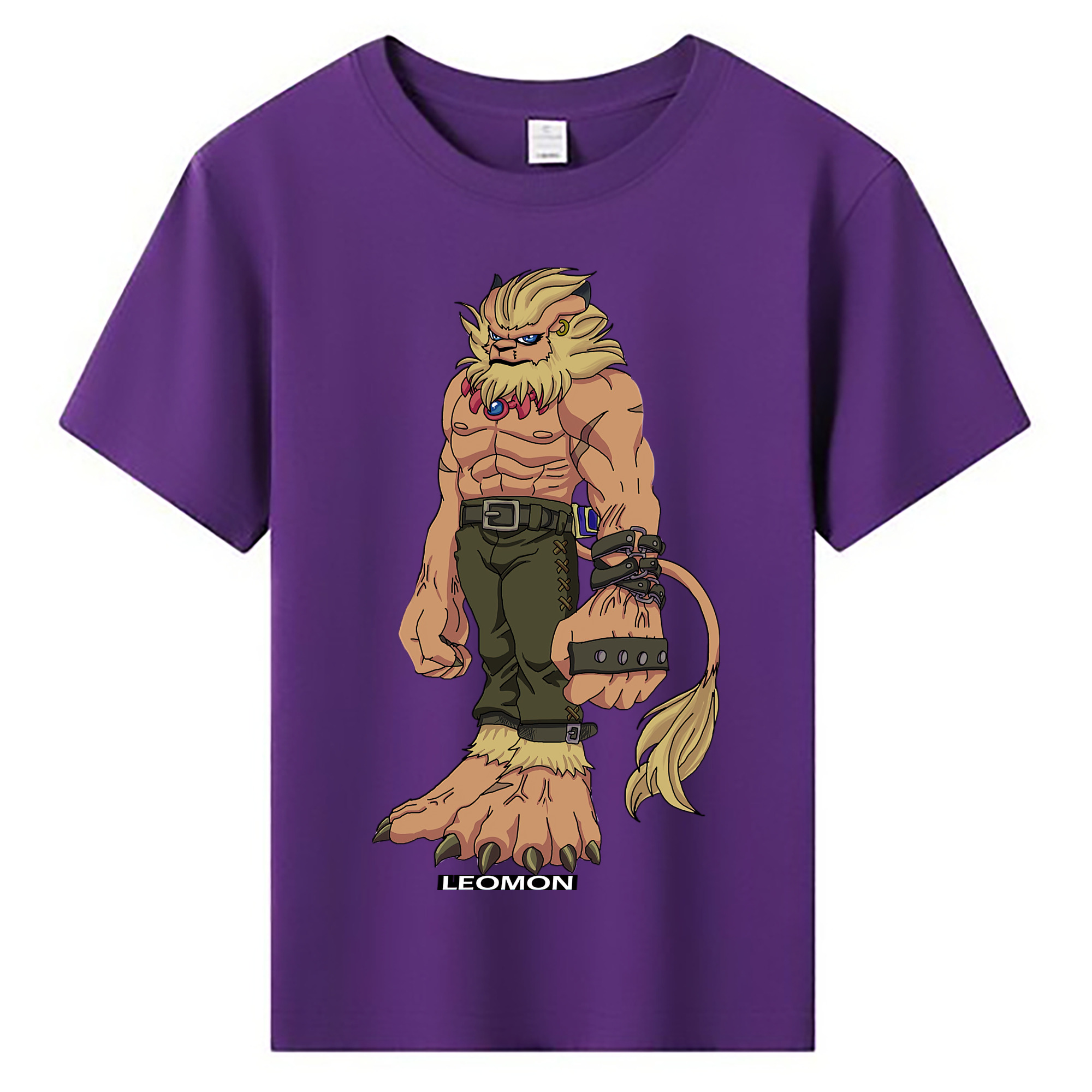（画像用） Digimon デジタルモンスター/デジモン 綿100％キッズTシャツ（フロントプリント）