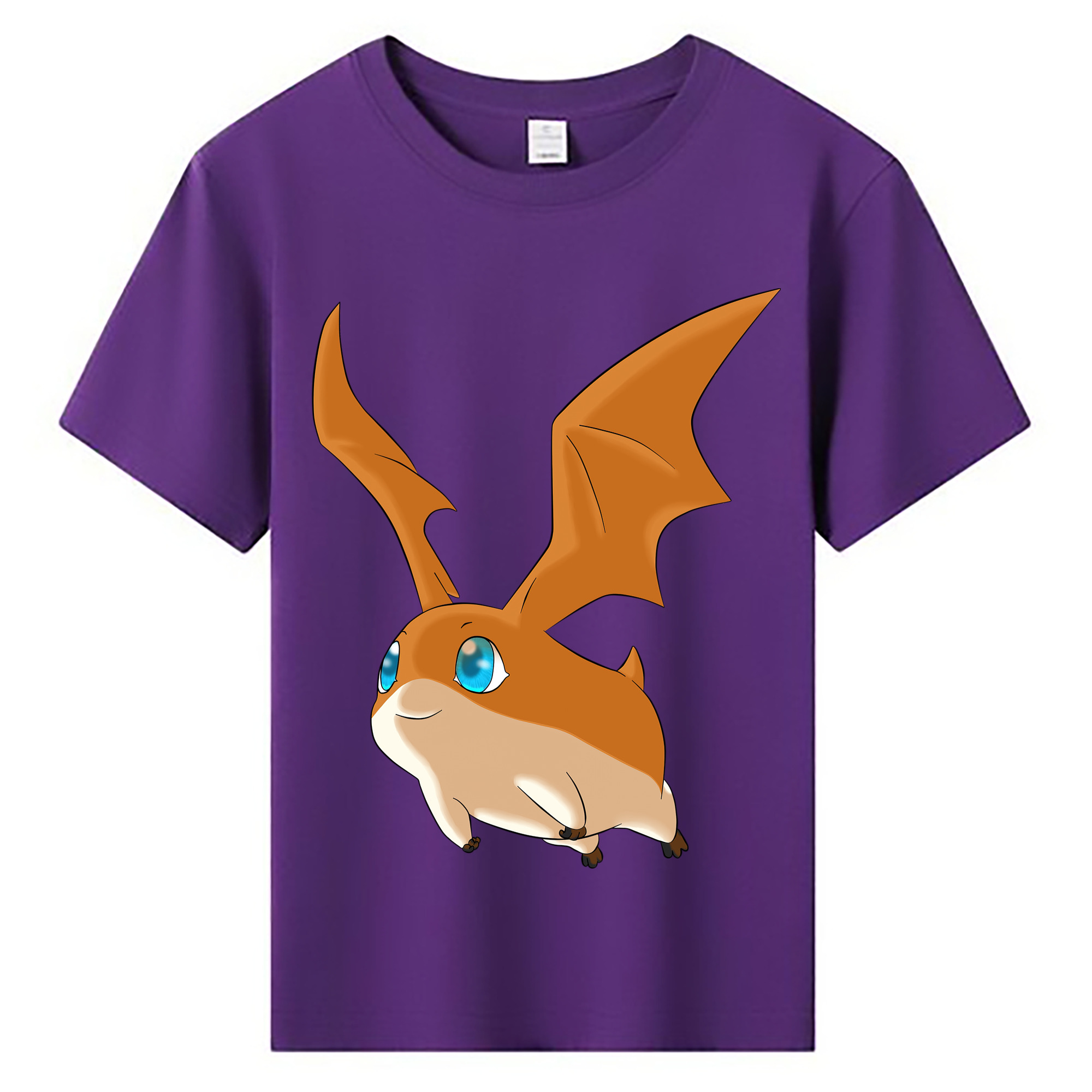 （画像用） Digimon デジタルモンスター/デジモン 綿100％キッズTシャツ（フロントプリント）