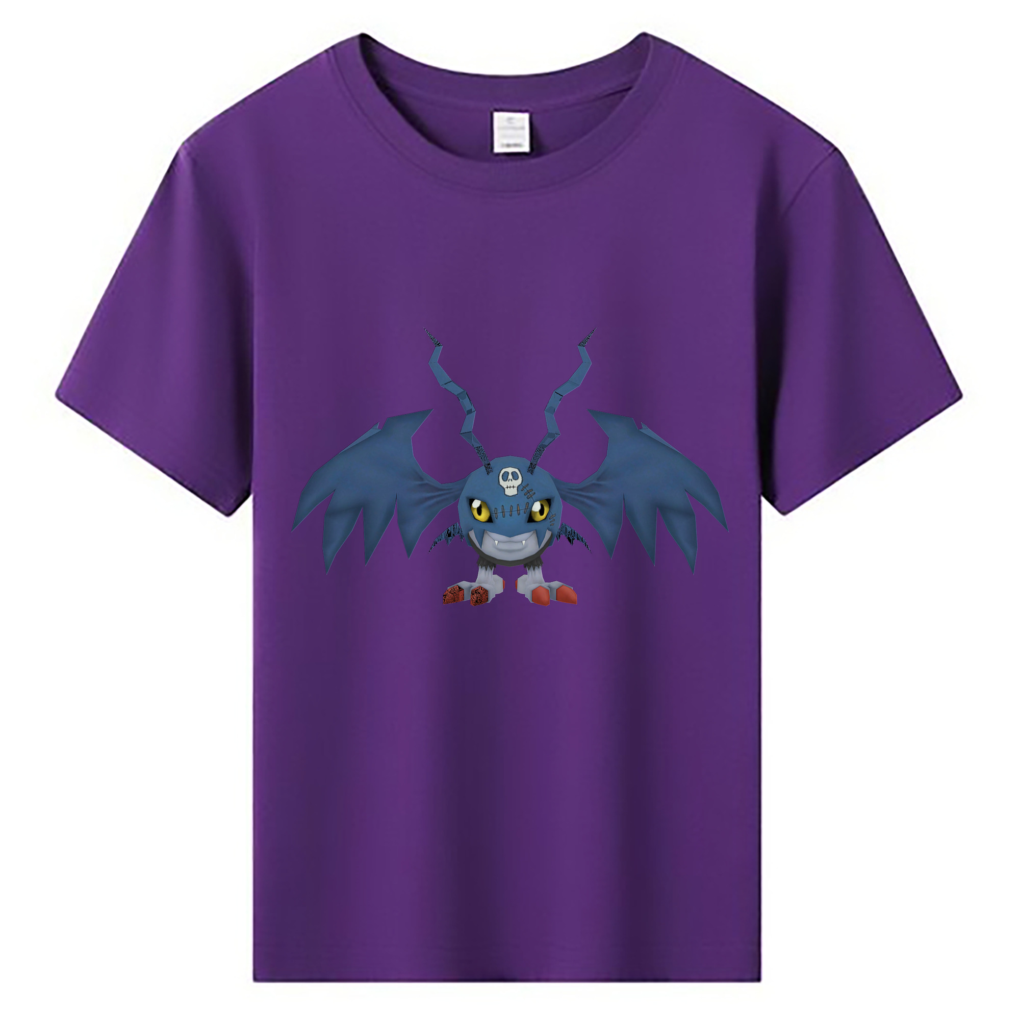 （画像用） Digimon デジタルモンスター/デジモン 綿100％キッズTシャツ（フロントプリント）