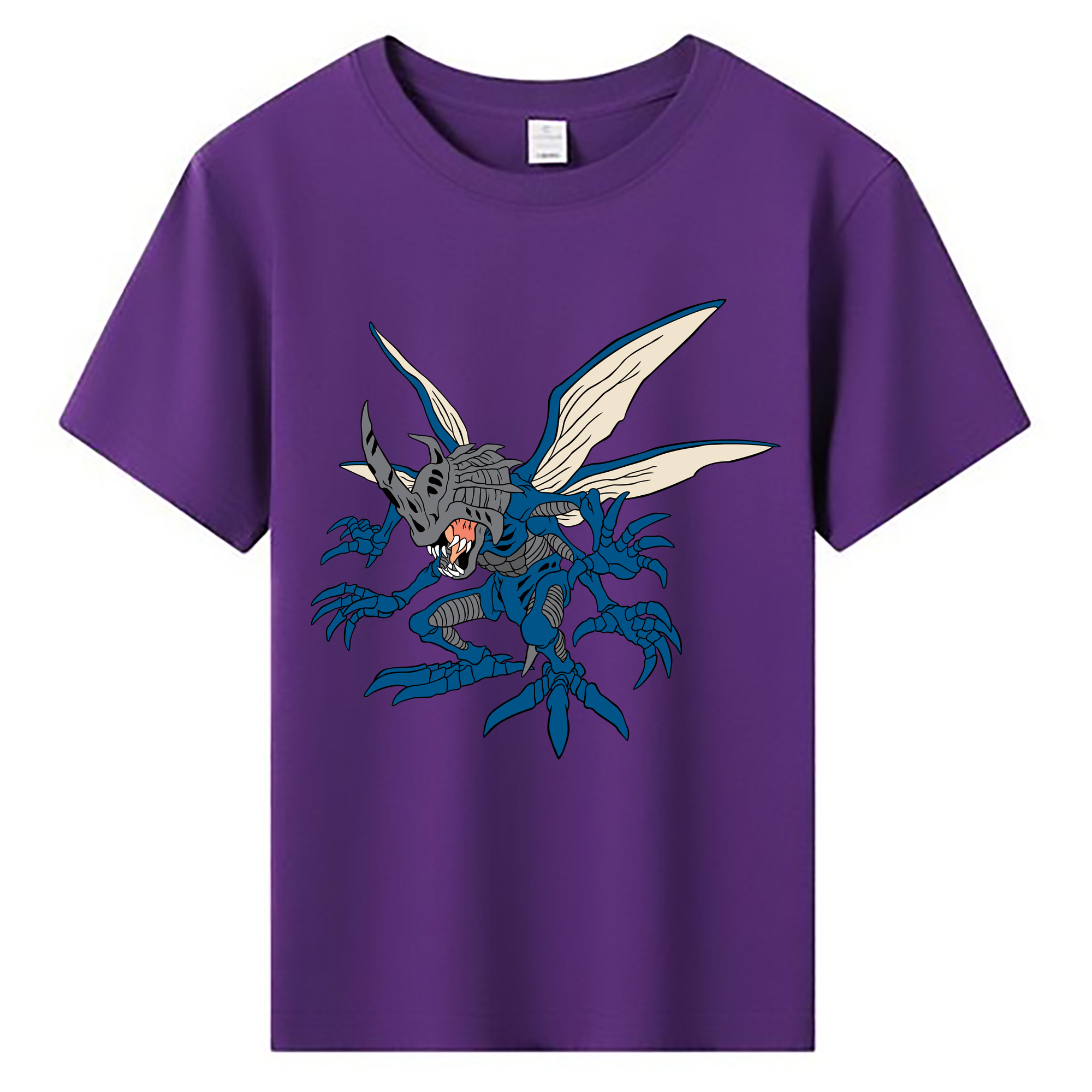 （画像用） Digimon デジタルモンスター/デジモン 綿100％キッズTシャツ（フロントプリント）