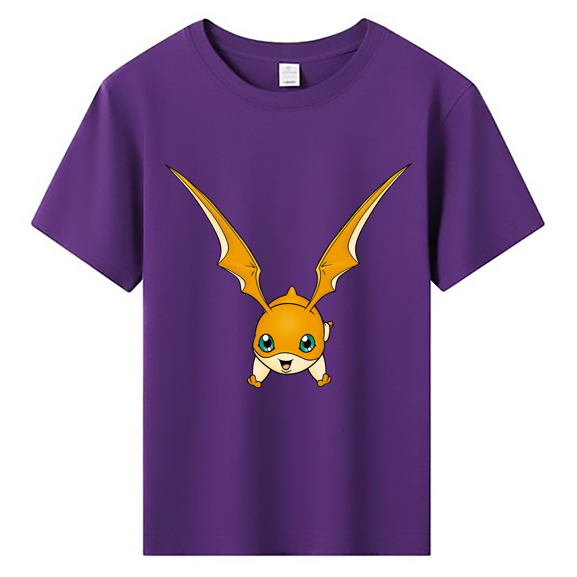 （画像用） Digimon デジタルモンスター/デジモン 綿100％キッズTシャツ（フロントプリント）