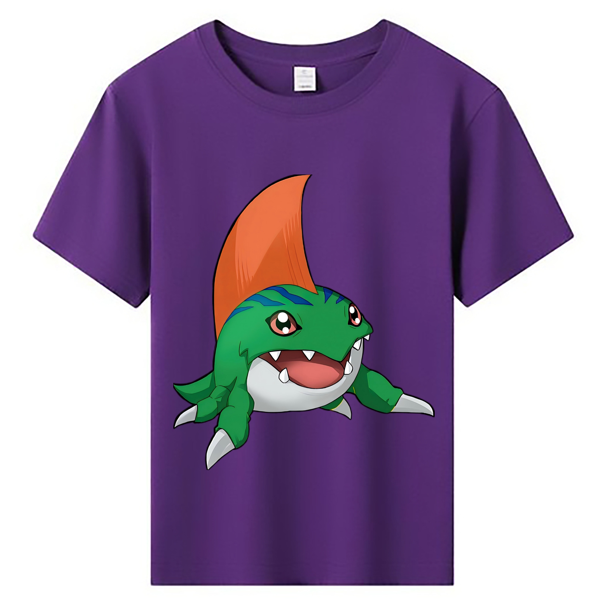 （画像用） Digimon デジタルモンスター/デジモン 綿100％キッズTシャツ（フロントプリント）