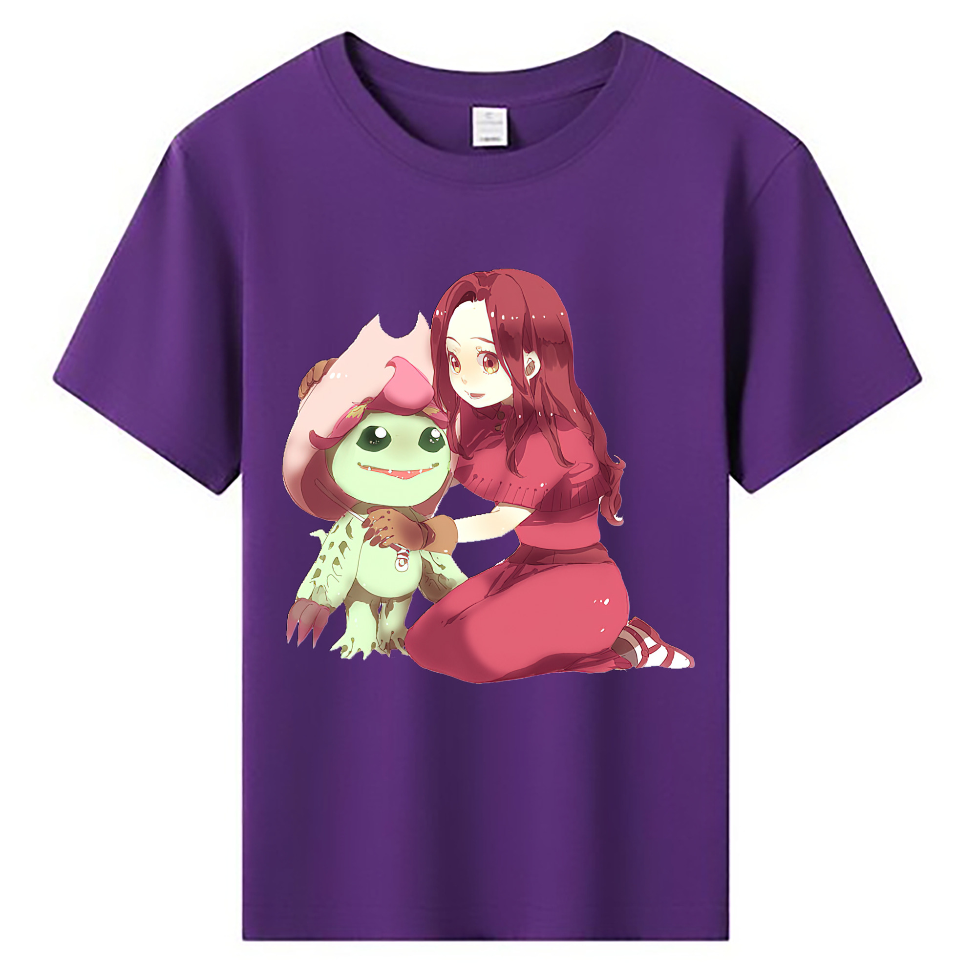 （画像用） Digimon デジタルモンスター/デジモン 綿100％キッズTシャツ（フロントプリント）