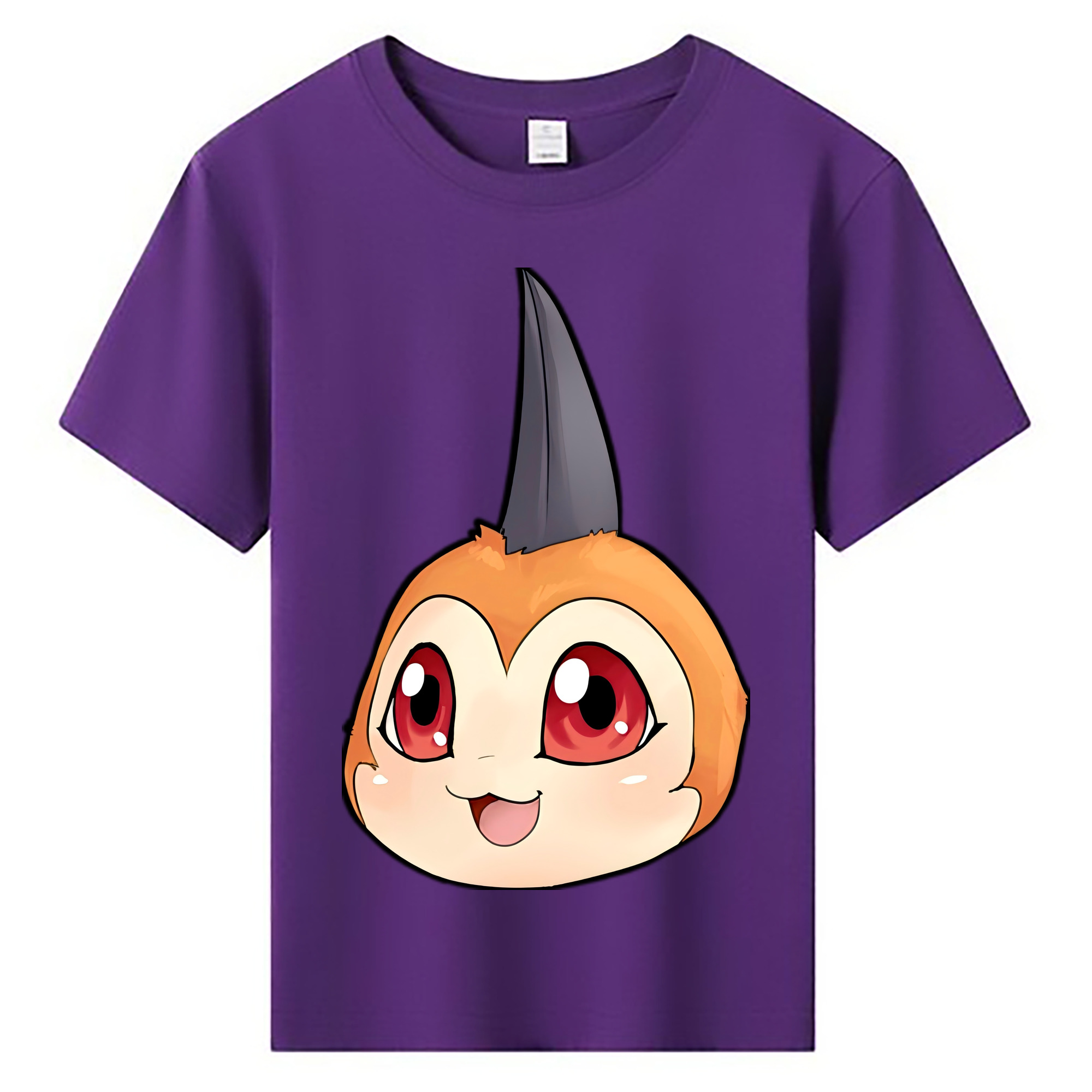 （画像用） Digimon デジタルモンスター/デジモン 綿100％キッズTシャツ（フロントプリント）