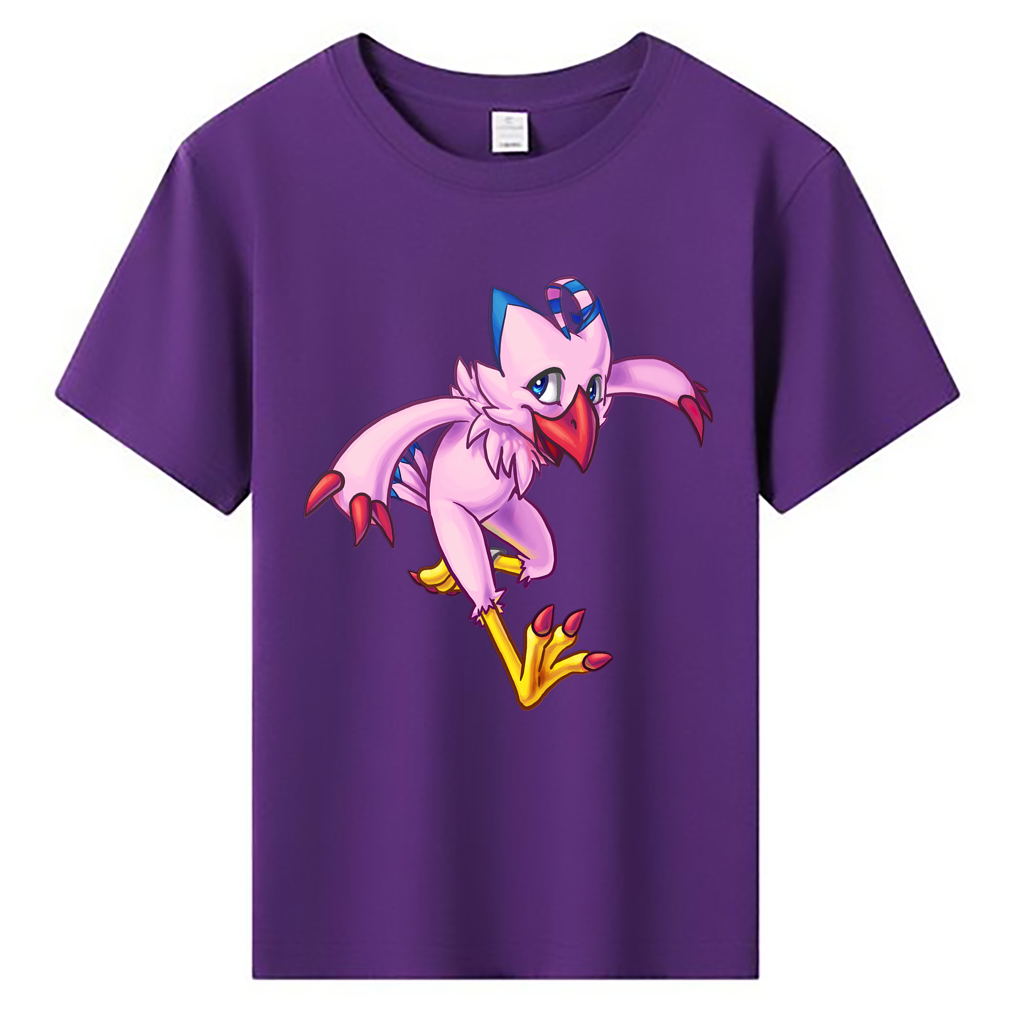 （画像用） Digimon デジタルモンスター/デジモン 綿100％キッズTシャツ（フロントプリント）