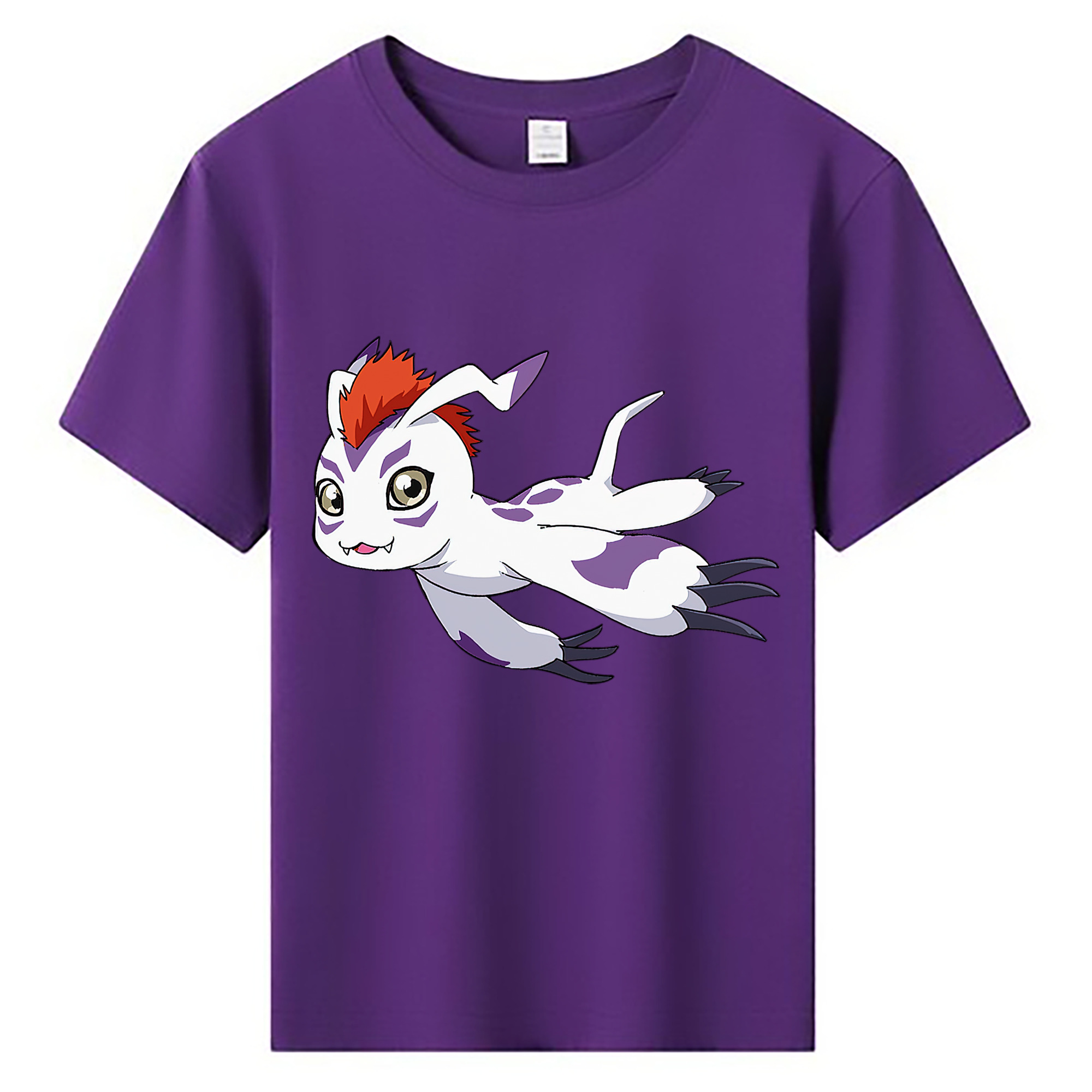 （画像用） Digimon デジタルモンスター/デジモン 綿100％キッズTシャツ（フロントプリント）