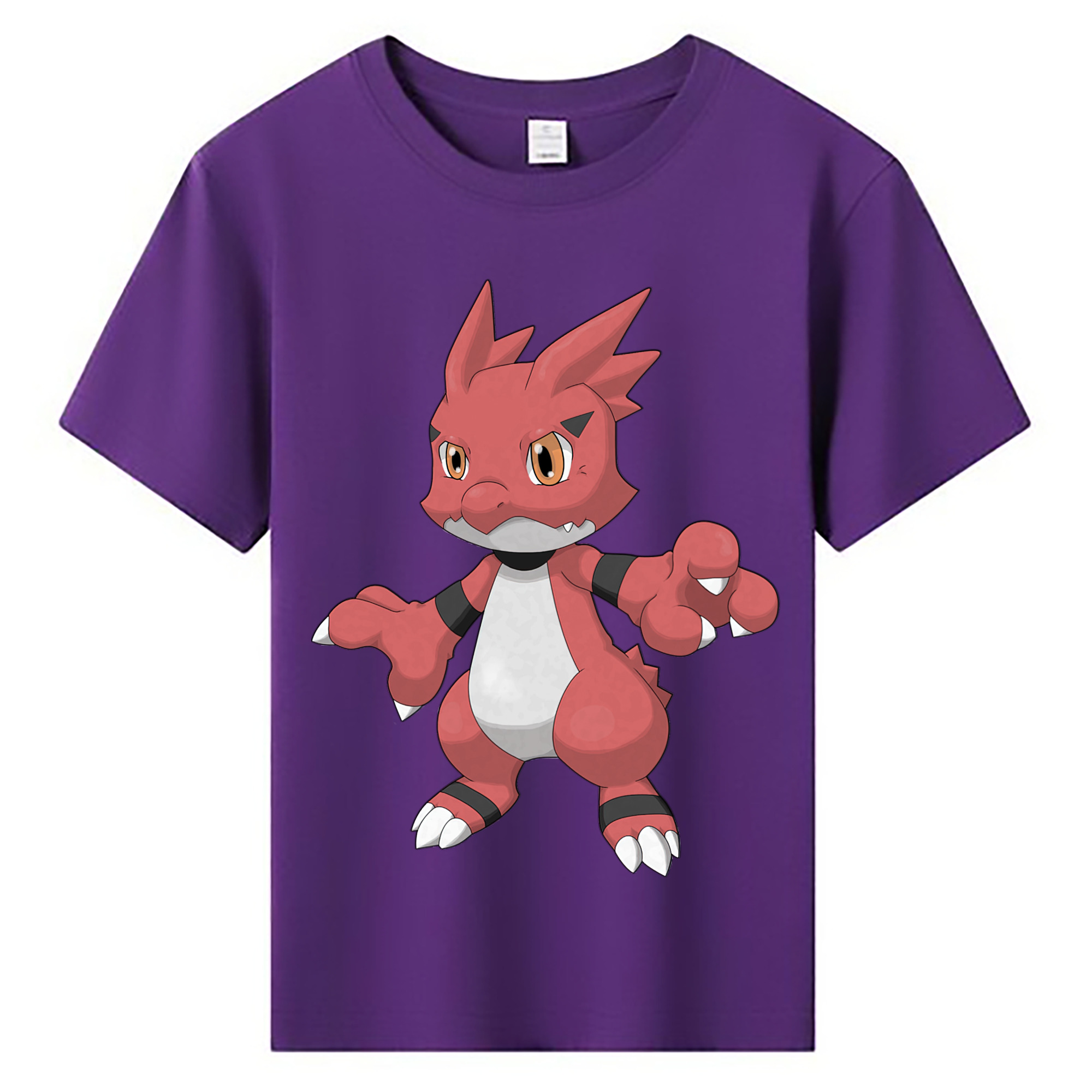 （画像用） Digimon デジタルモンスター/デジモン 綿100％キッズTシャツ（フロントプリント）