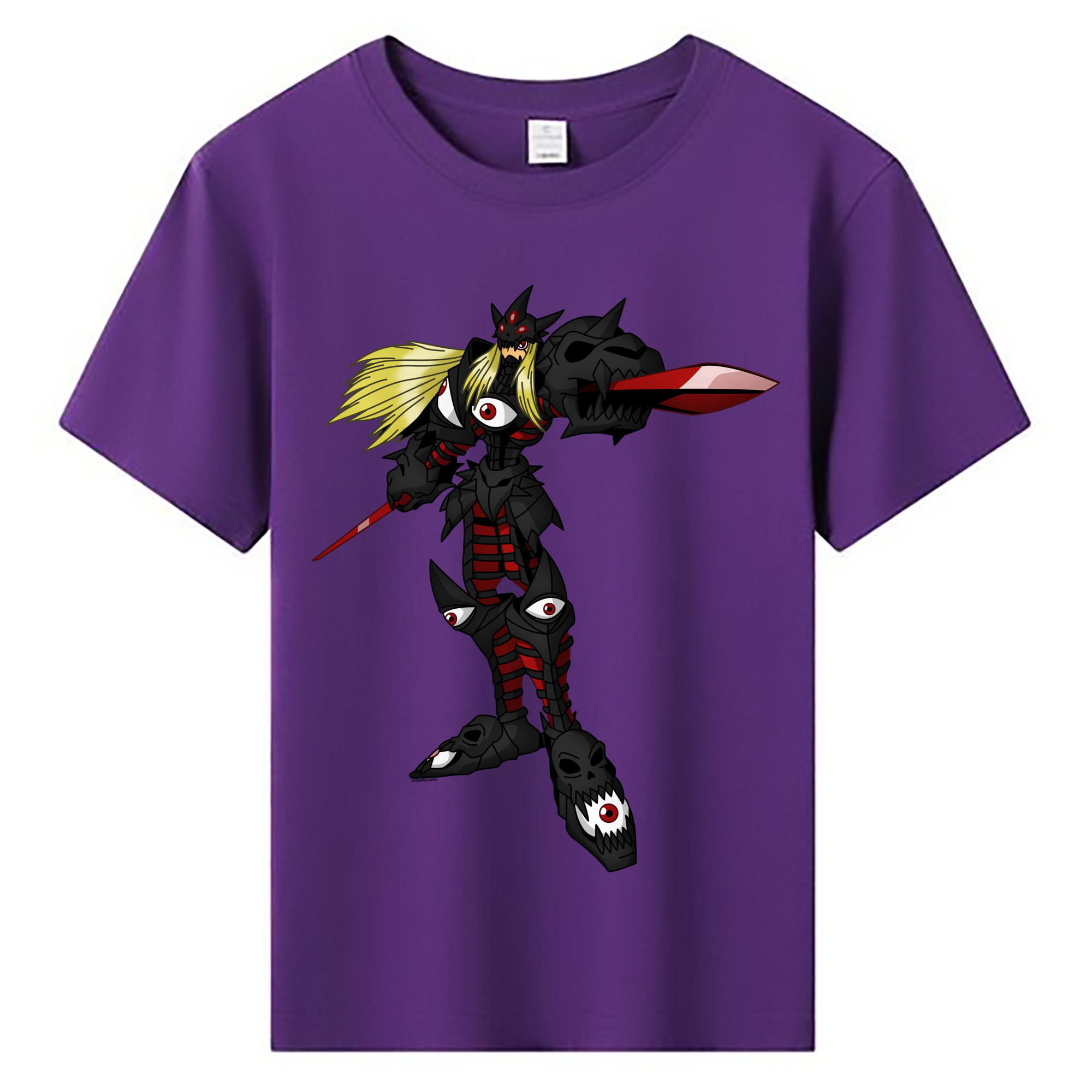 （画像用） Digimon デジタルモンスター/デジモン 綿100％キッズTシャツ（フロントプリント）
