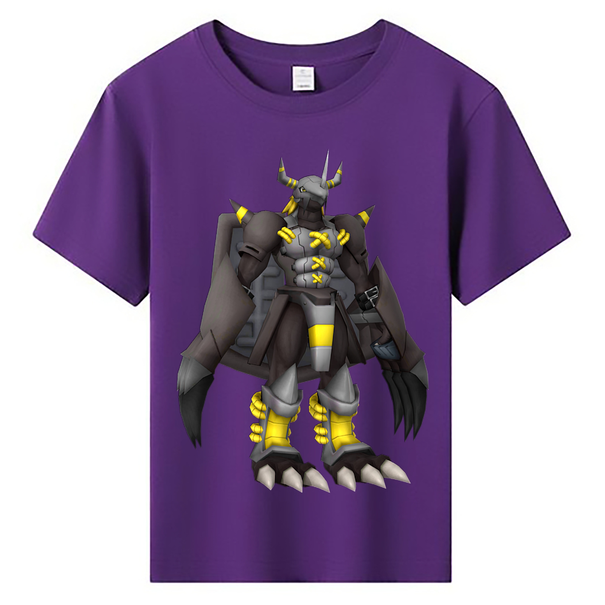 （画像用） Digimon デジタルモンスター/デジモン 綿100％キッズTシャツ（フロントプリント）