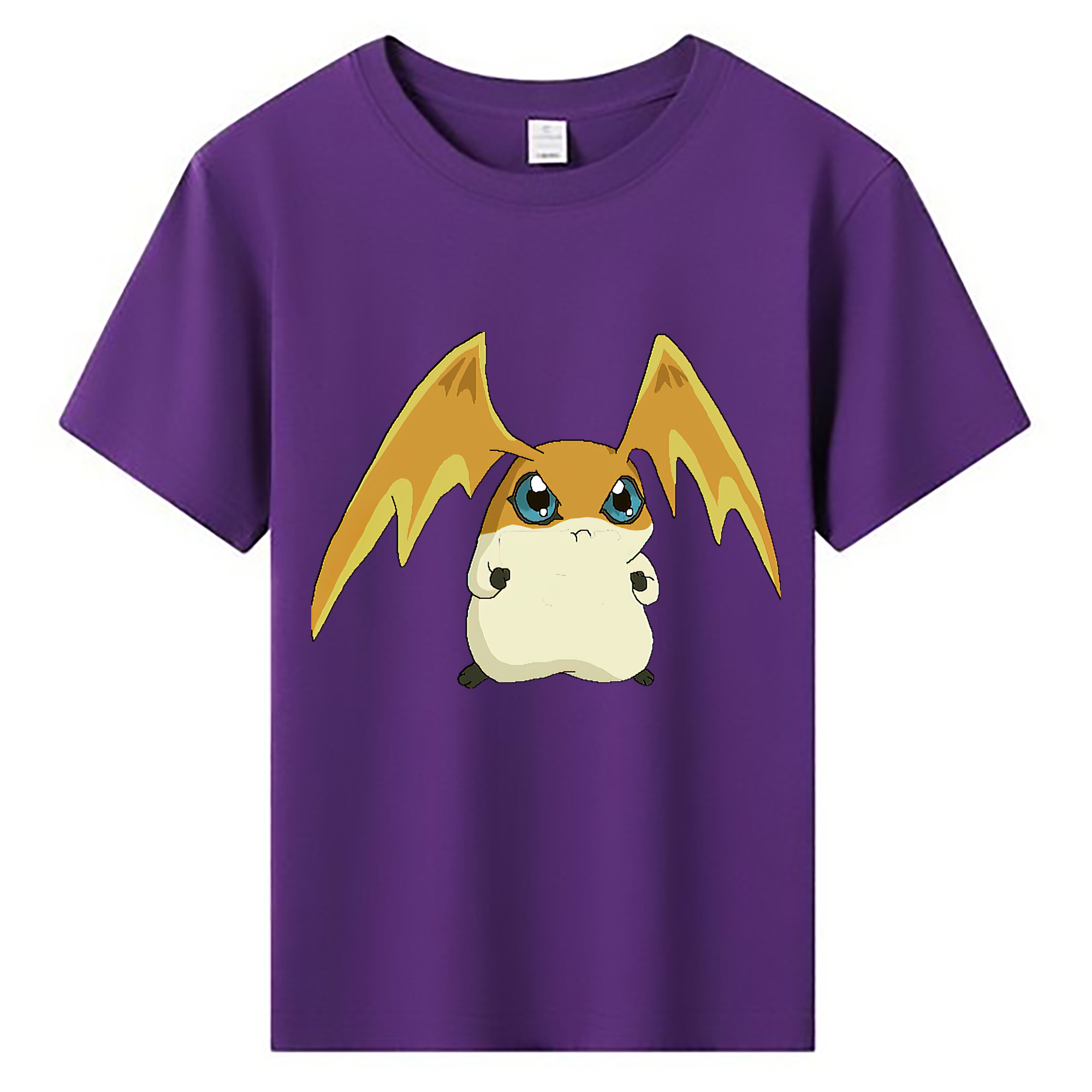 （画像用） Digimon デジタルモンスター/デジモン 綿100％キッズTシャツ（フロントプリント）