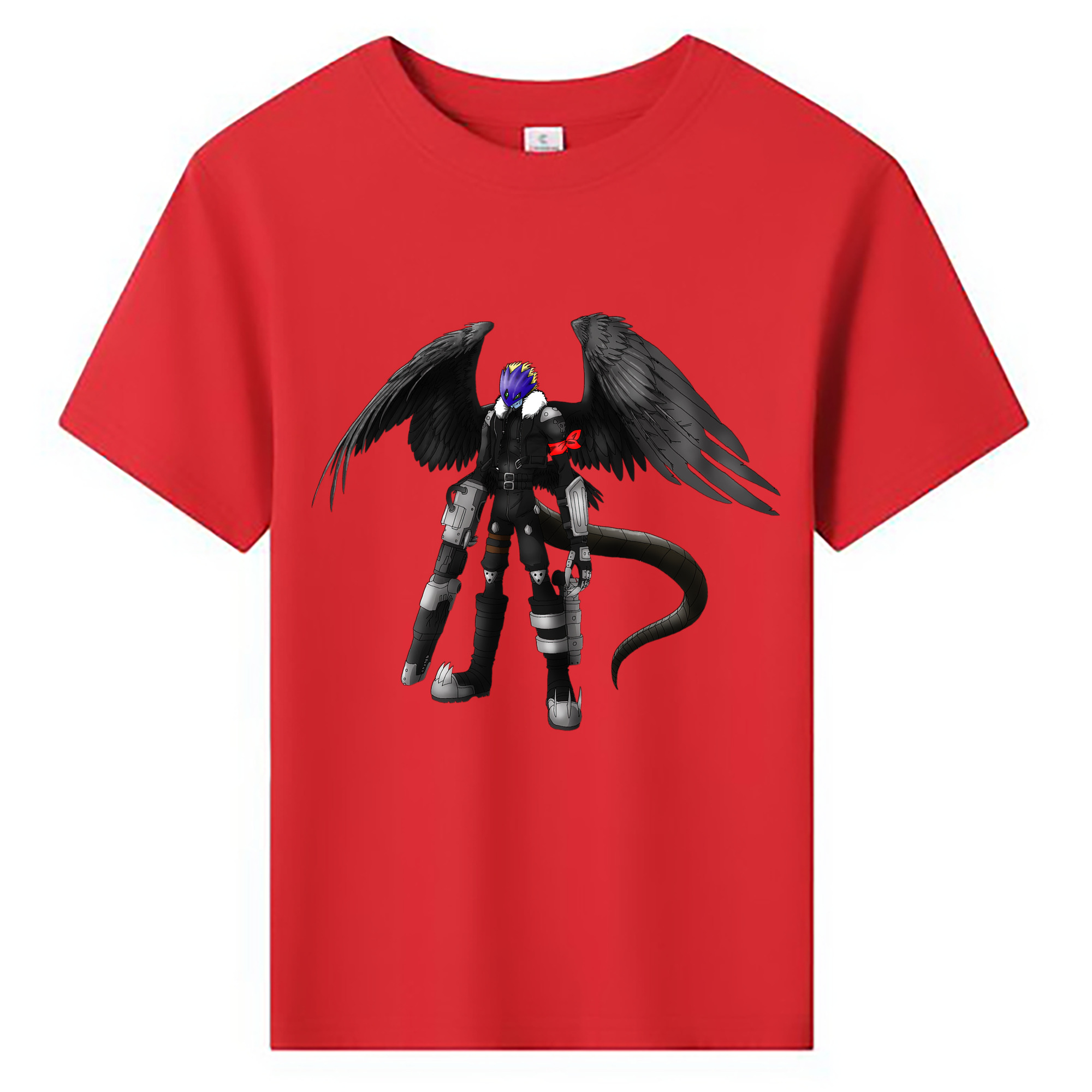（画像用） Digimon デジタルモンスター/デジモン 綿100％キッズTシャツ（フロントプリント）