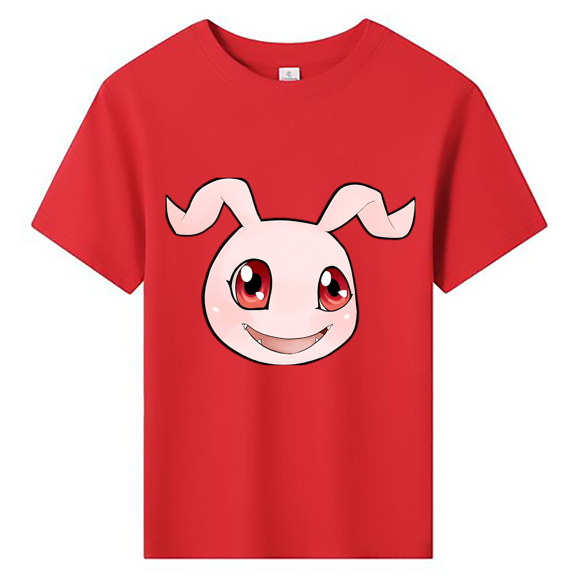 （画像用） Digimon デジタルモンスター/デジモン 綿100％キッズTシャツ（フロントプリント）