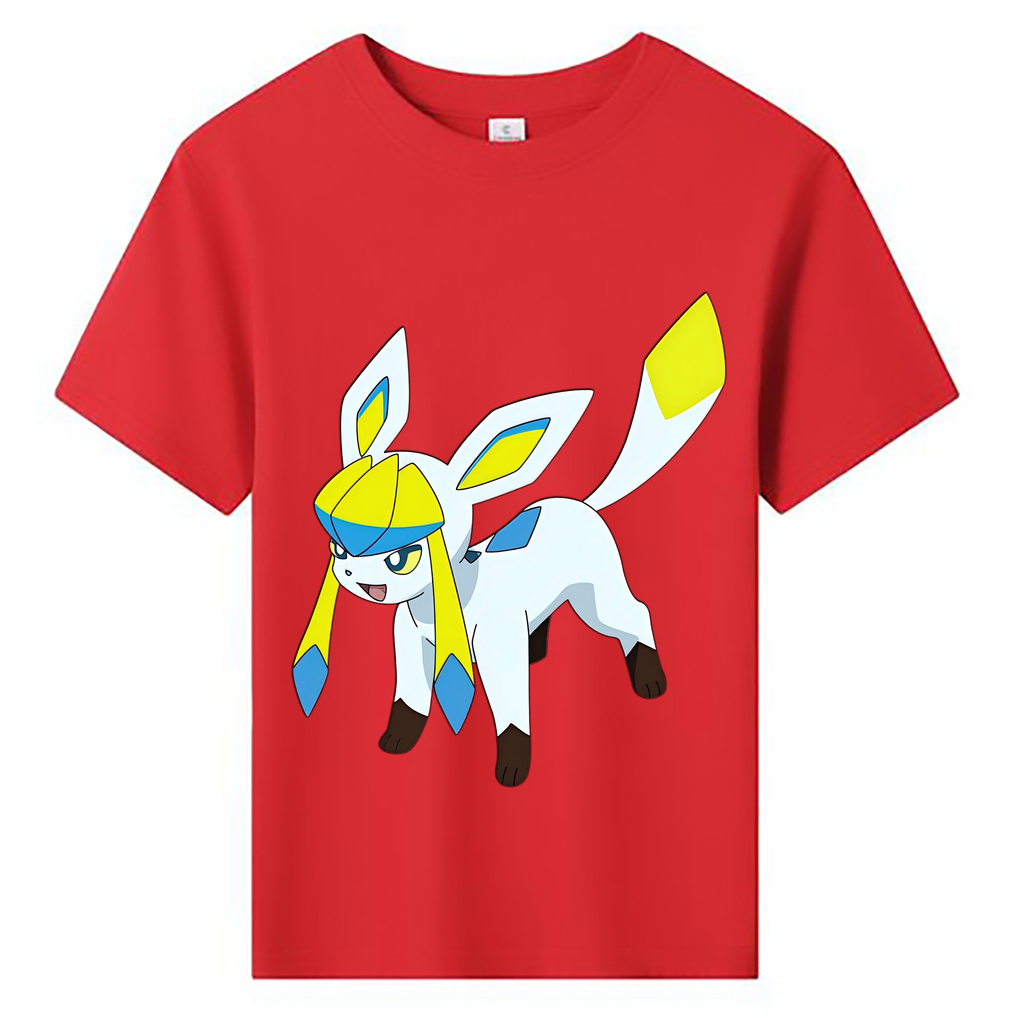 （画像用） Digimon デジタルモンスター/デジモン 綿100％キッズTシャツ（フロントプリント）