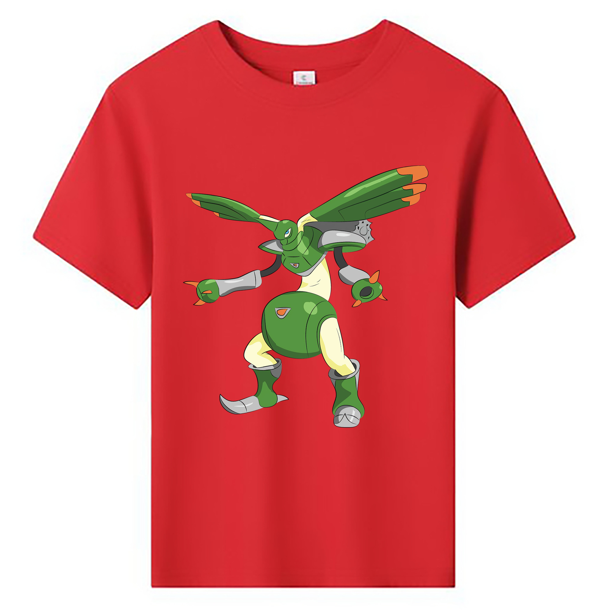 （画像用） Digimon デジタルモンスター/デジモン 綿100％キッズTシャツ（フロントプリント）