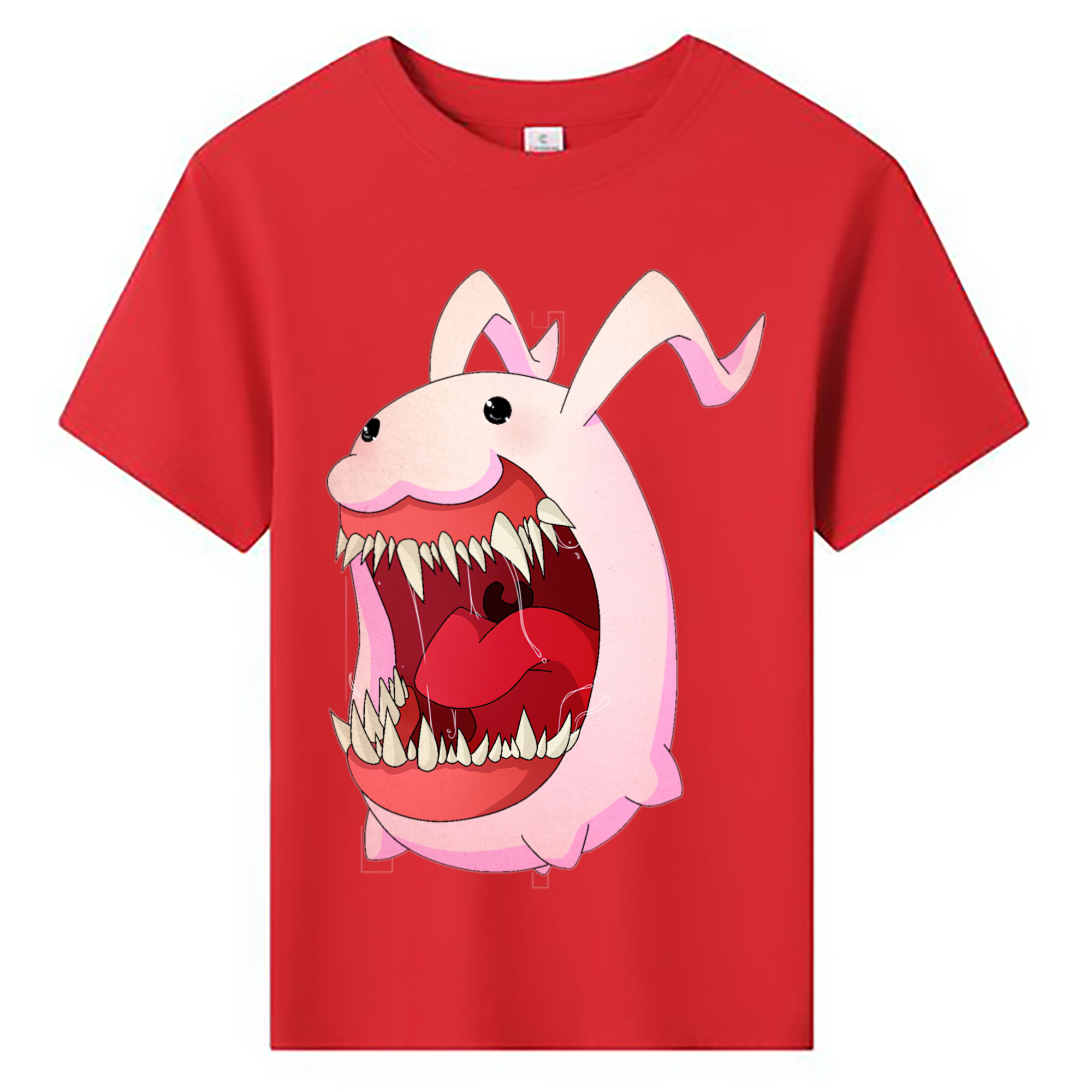 （画像用） Digimon デジタルモンスター/デジモン 綿100％キッズTシャツ（フロントプリント）