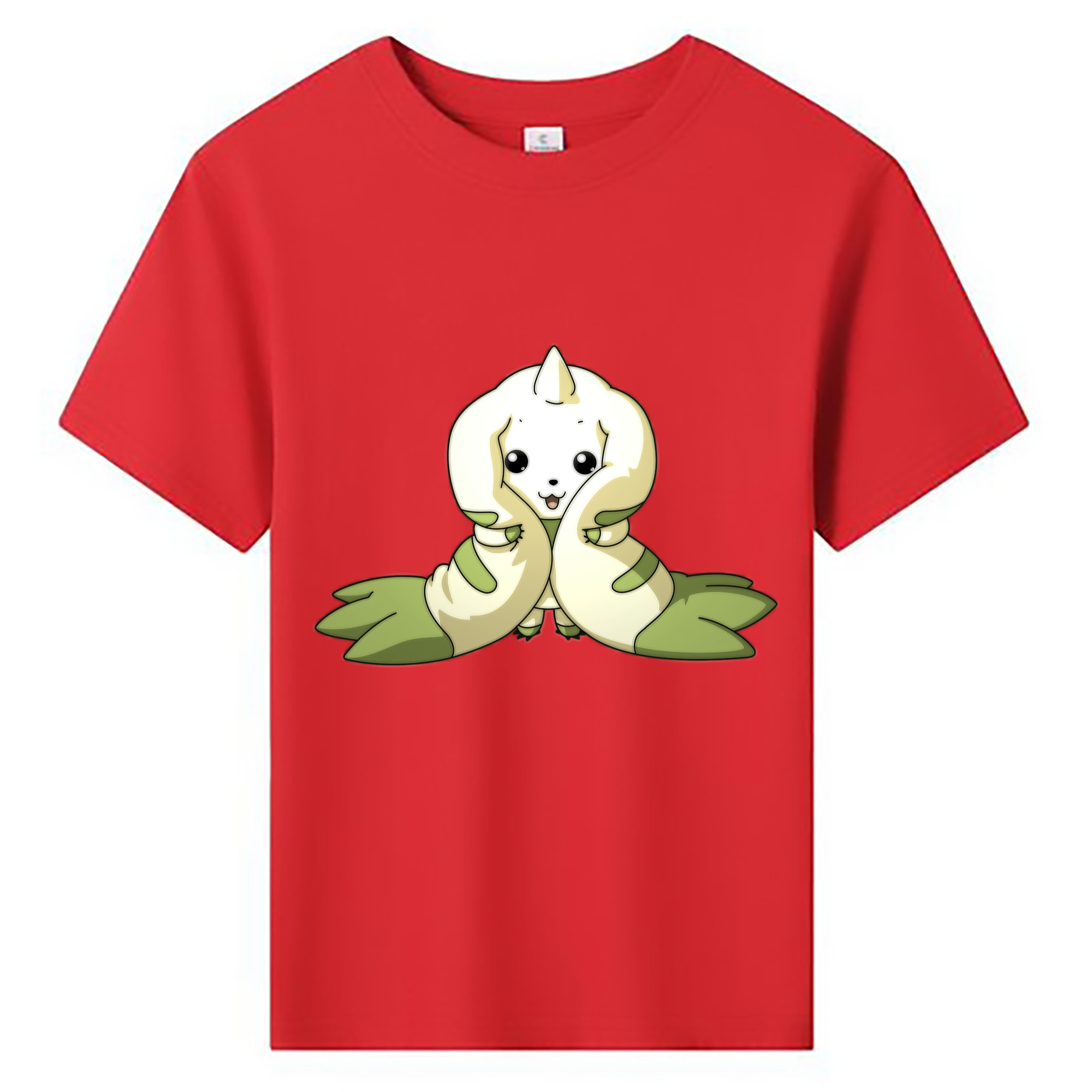 （画像用） Digimon デジタルモンスター/デジモン 綿100％キッズTシャツ（フロントプリント）