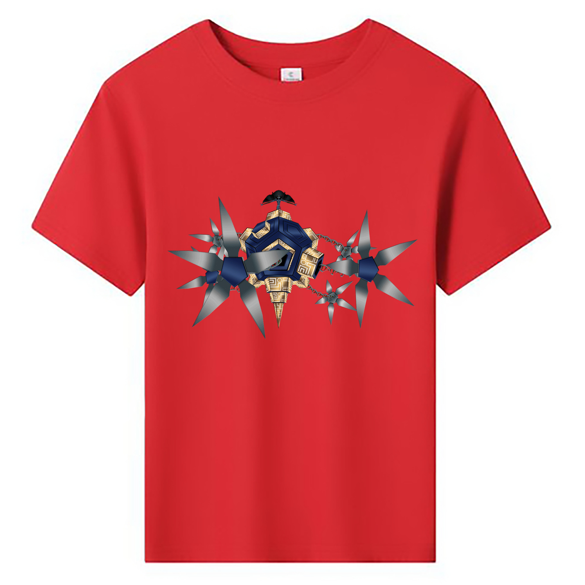 （画像用） Digimon デジタルモンスター/デジモン 綿100％キッズTシャツ（フロントプリント）