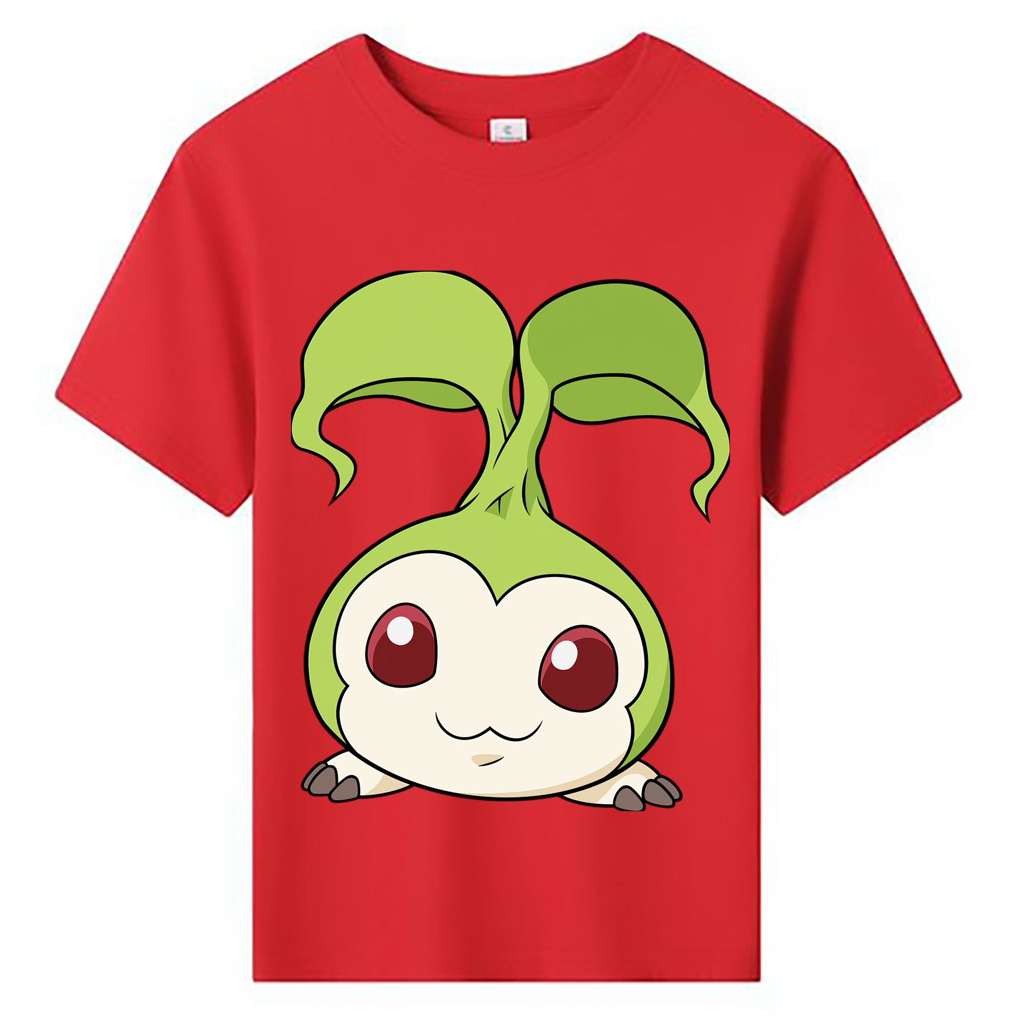（画像用） Digimon デジタルモンスター/デジモン 綿100％キッズTシャツ（フロントプリント）