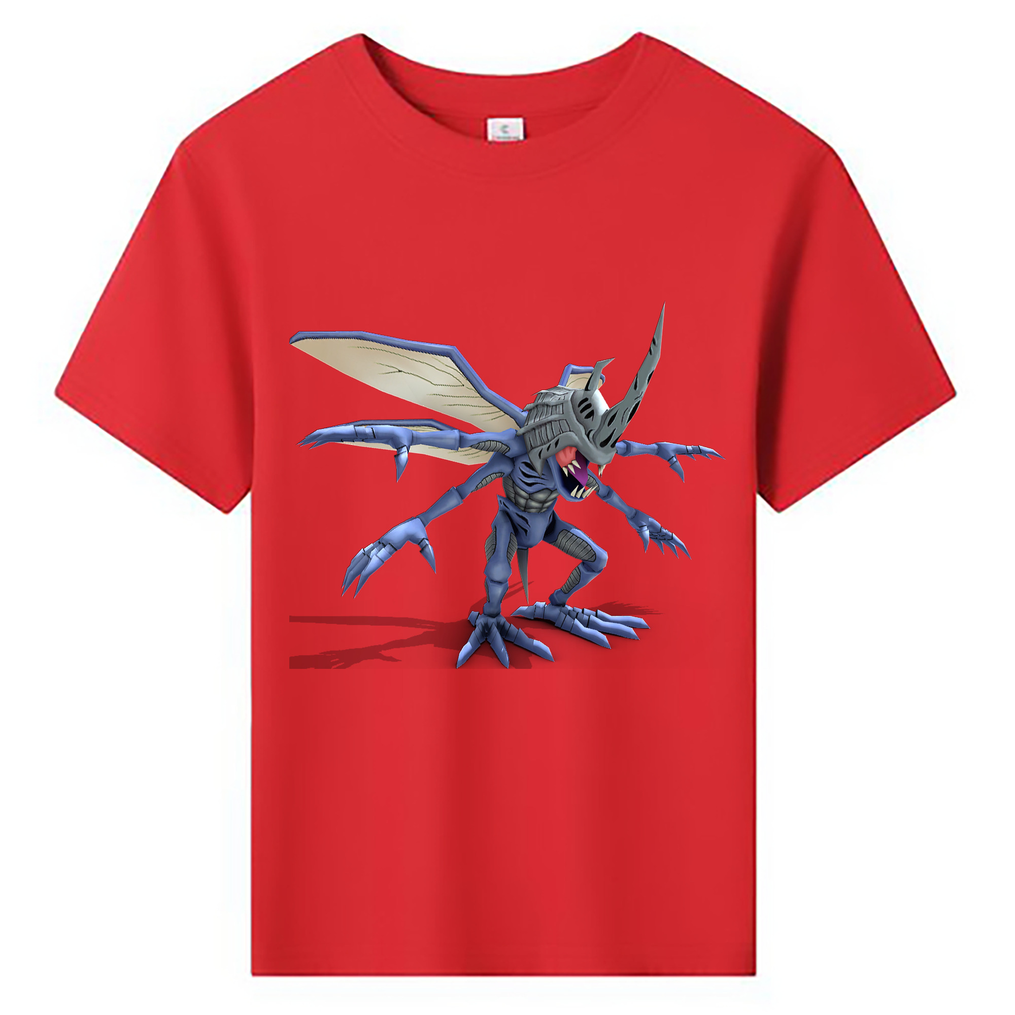 （画像用） Digimon デジタルモンスター/デジモン 綿100％キッズTシャツ（フロントプリント）