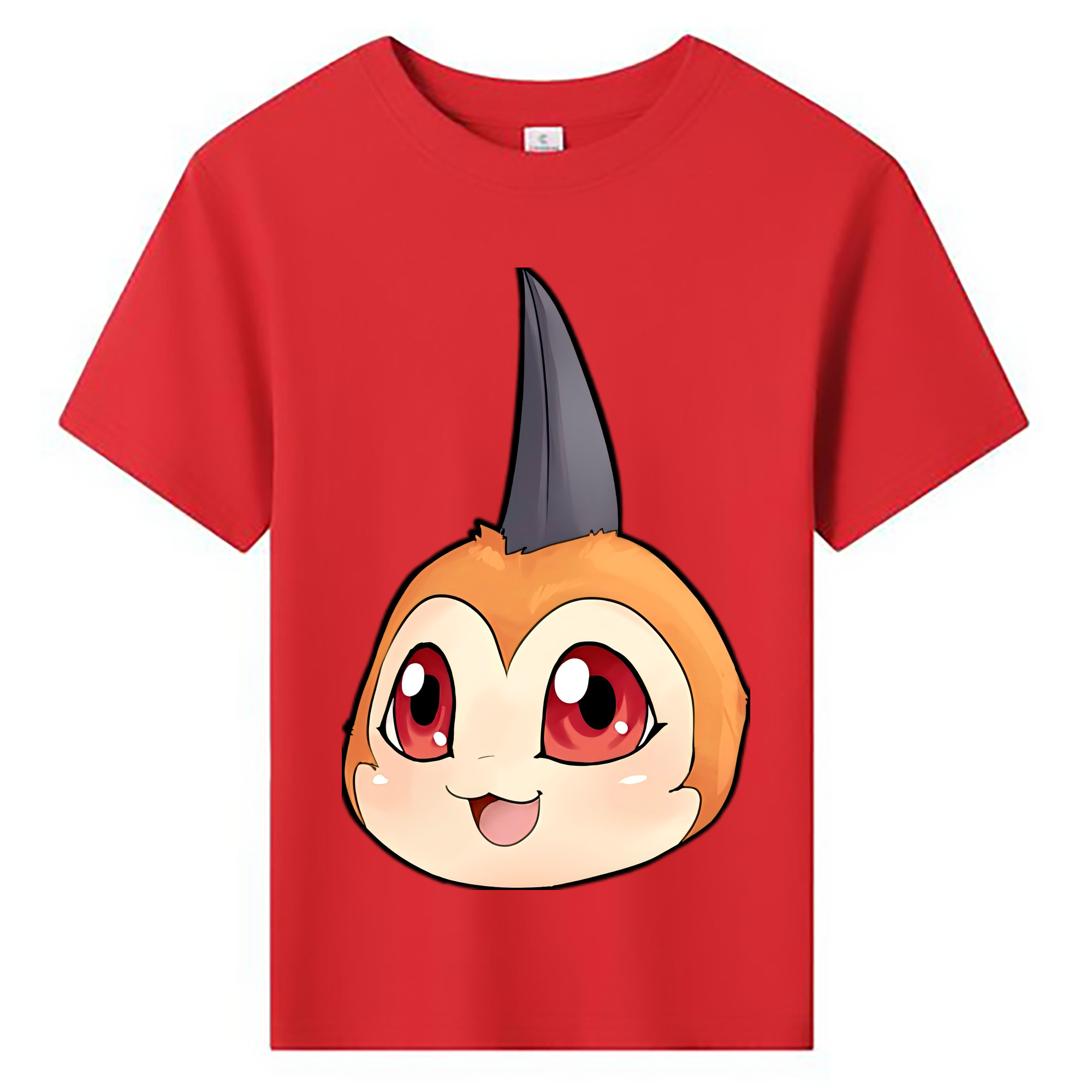 （画像用） Digimon デジタルモンスター/デジモン 綿100％キッズTシャツ（フロントプリント）