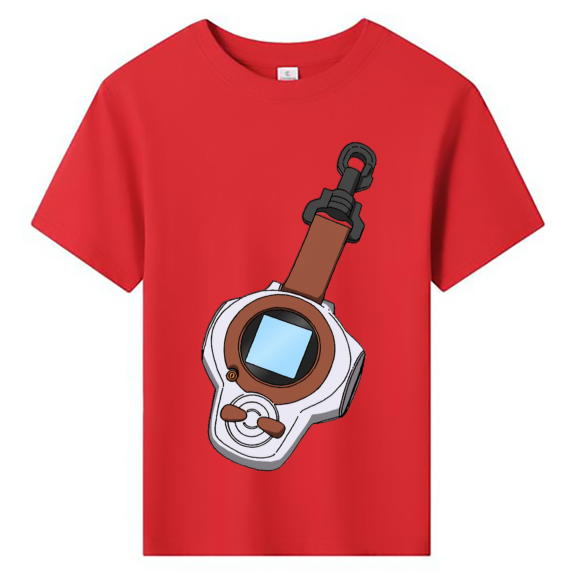 （画像用） Digimon デジタルモンスター/デジモン 綿100％キッズTシャツ（フロントプリント）