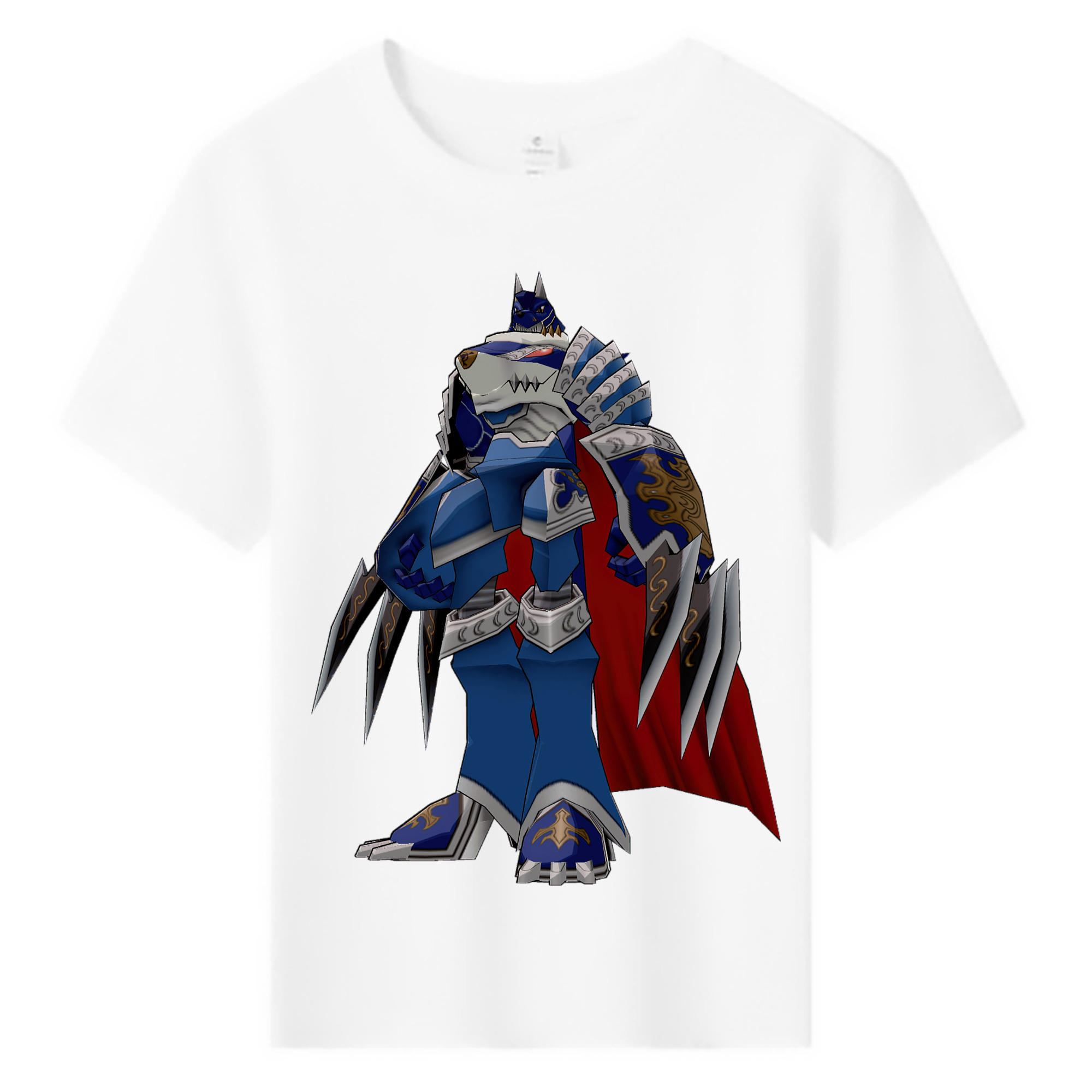 （画像用） Digimon デジタルモンスター/デジモン 綿100％キッズTシャツ（フロントプリント）
