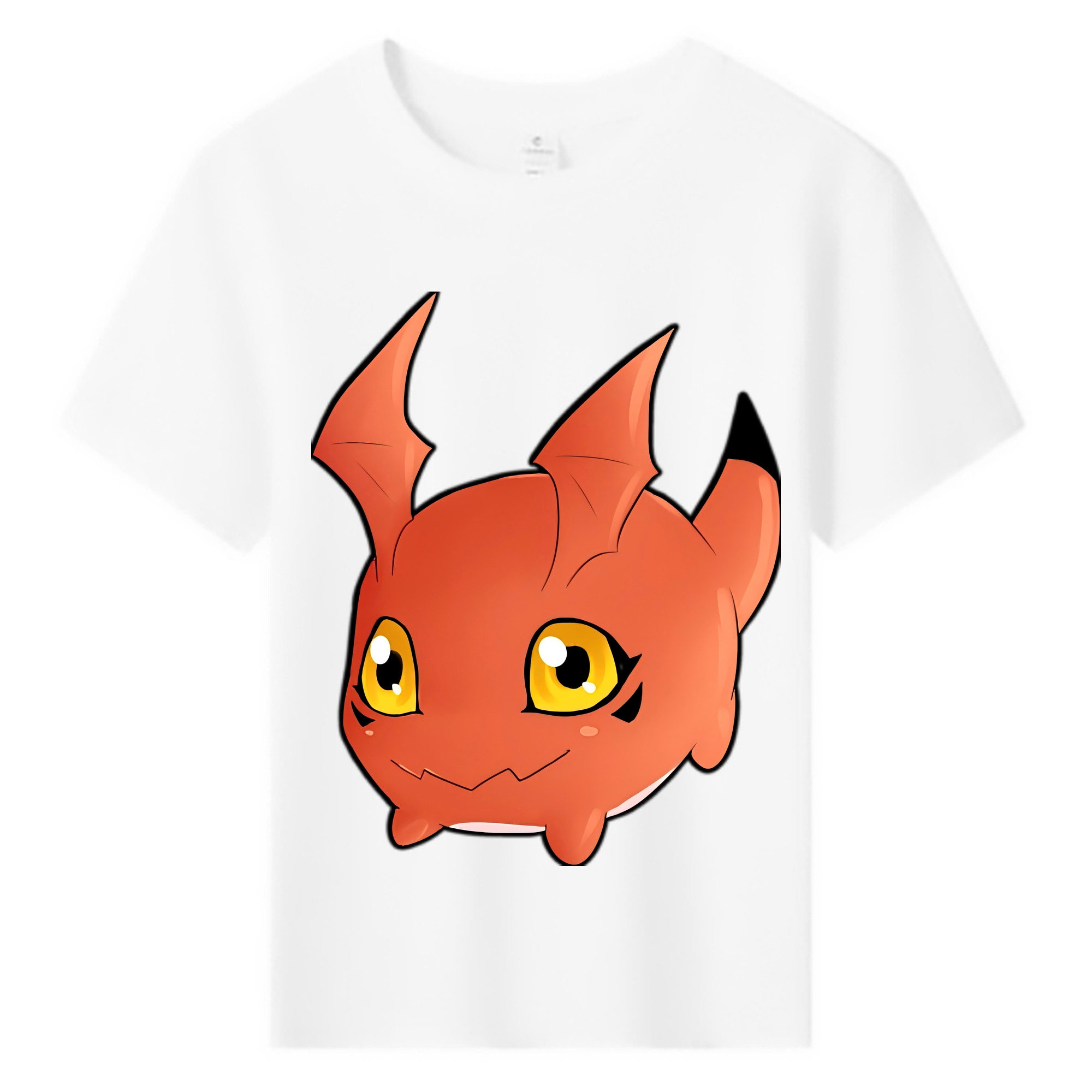（画像用） Digimon デジタルモンスター/デジモン 綿100％キッズTシャツ（フロントプリント）